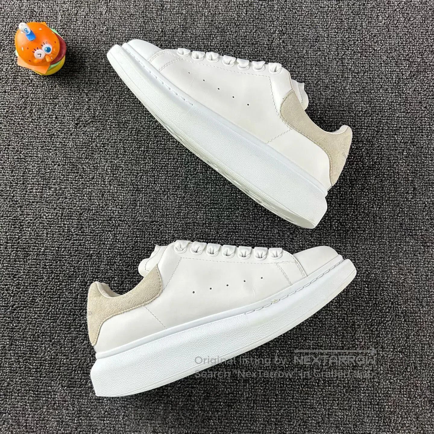 Alexander McQueen Alexander McQueen White Sneakers Size 37.5. Size US 7.5 / EU 40-41 - 4 Thumbnail