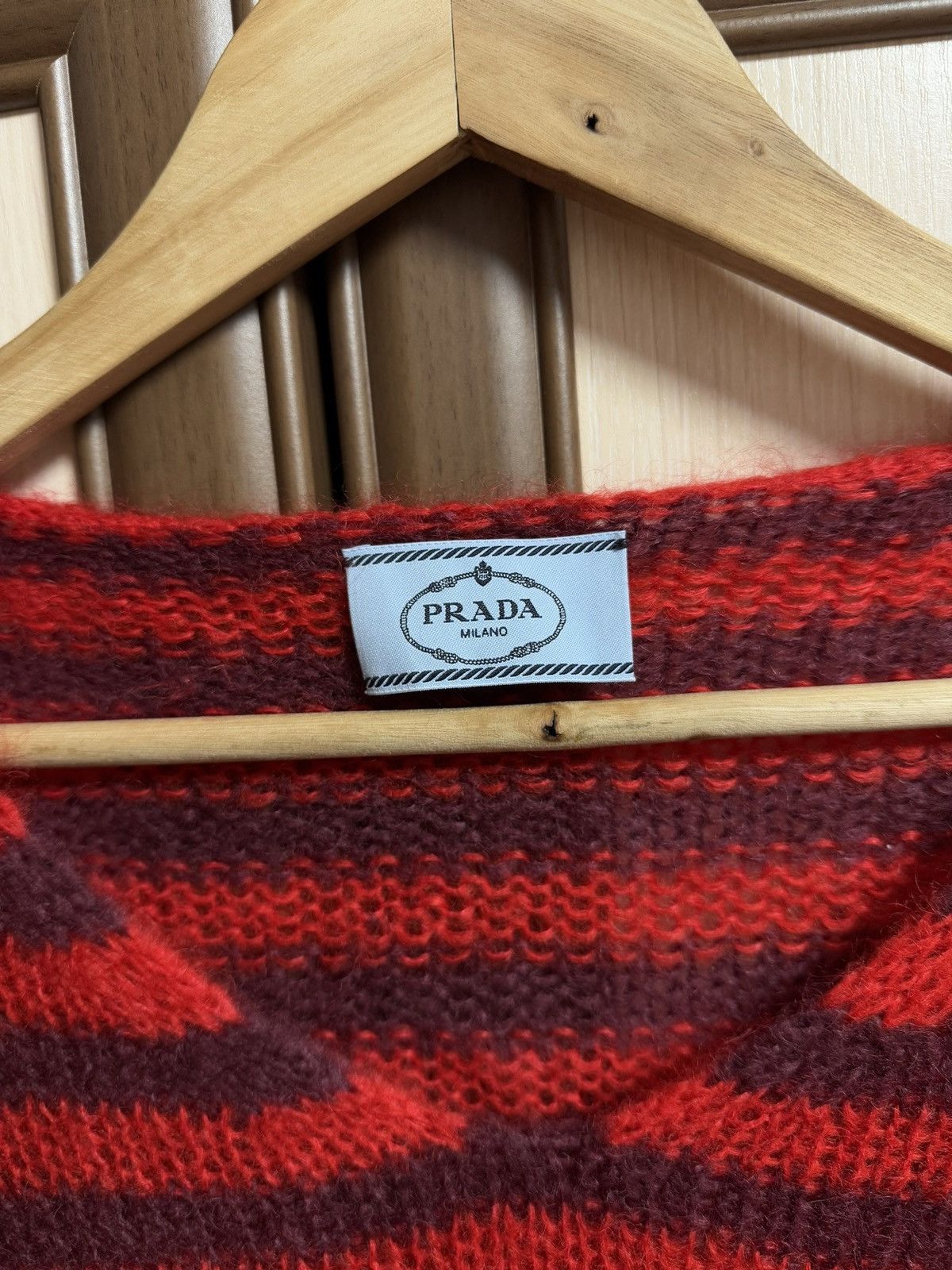 Prada Prada mesh spider web mohair avant garde sweater Size M / US 6-8 / IT 42-44 - 9 Thumbnail