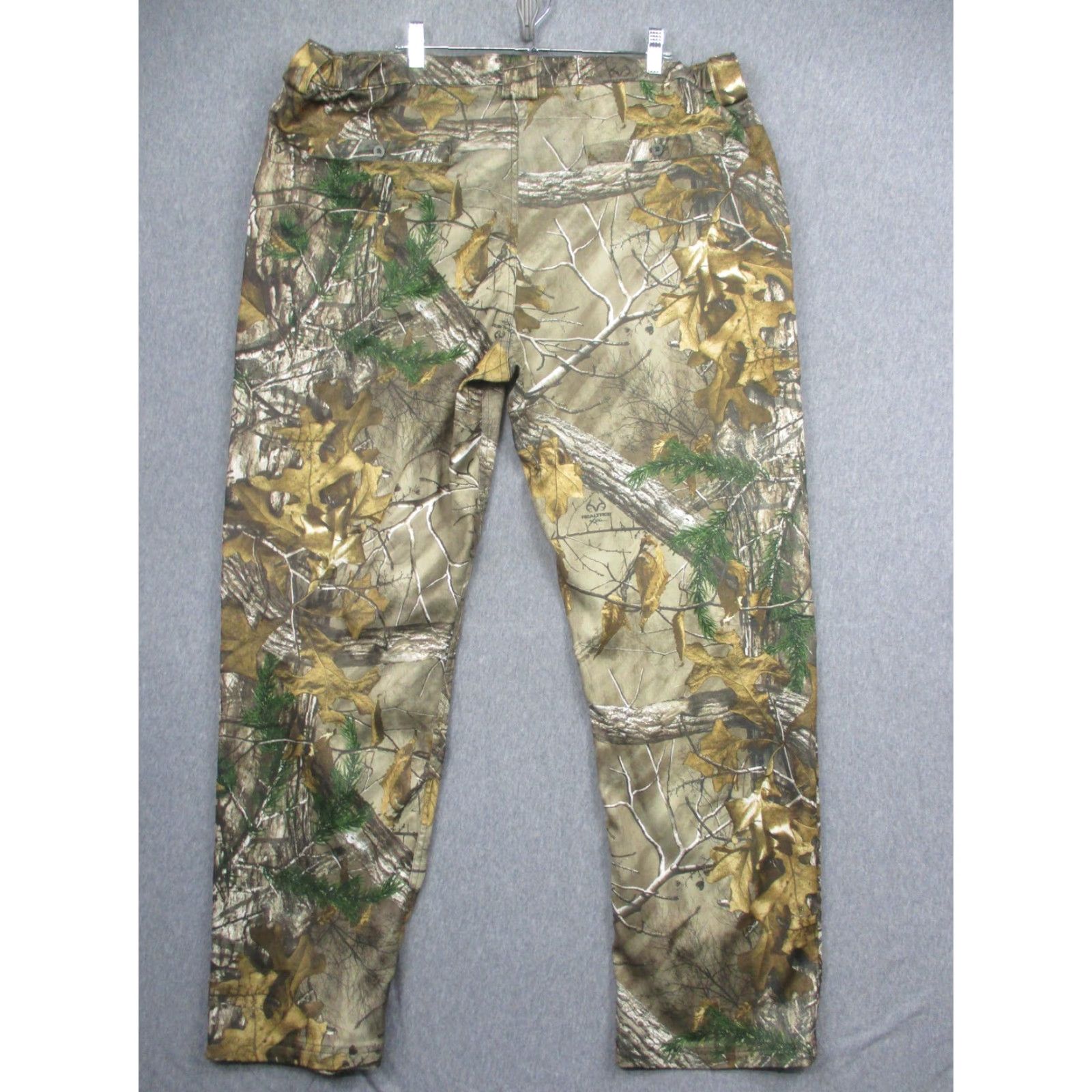 Realtree ScentLok Hunting Pants Mens XL Realtree Xtra Camo Style 07026 Khakis Pockets Zip Inseam 32 100% Polyester Brown Camouflage Made in China Mens Size US 36 / EU 52 - 7 Thumbnail