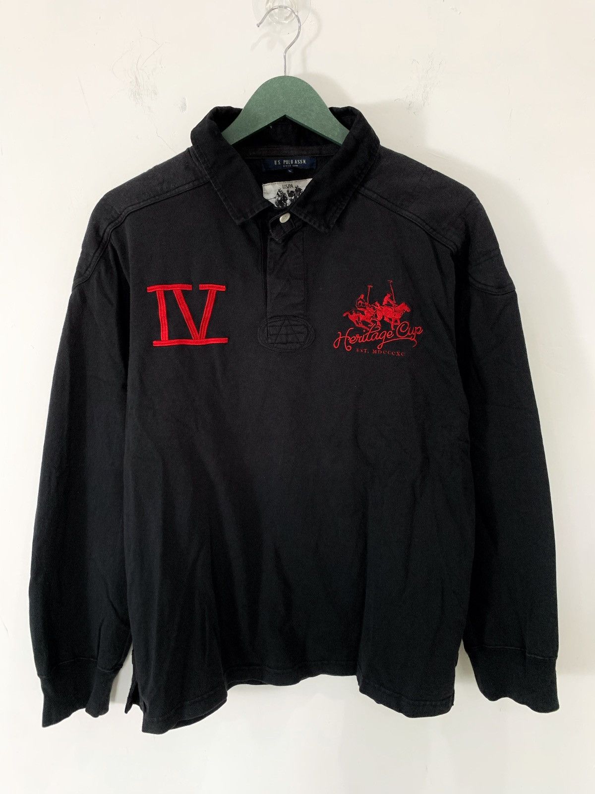 U.S. Polo Assn. U s open polo rugby shirt vintage Size US M / EU 48-50 / 2 - 1 Thumbnail