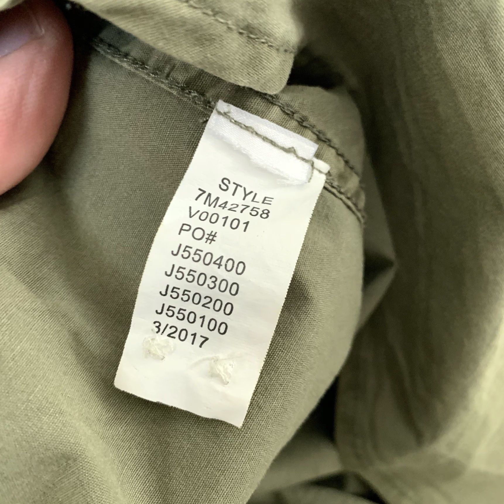 Lucky Brand LUCKY Brand Shirt Mens Large Green Slim Fit Saturday Stretch Casual Button Up Size US L / EU 52-54 / 3 - 4 Thumbnail