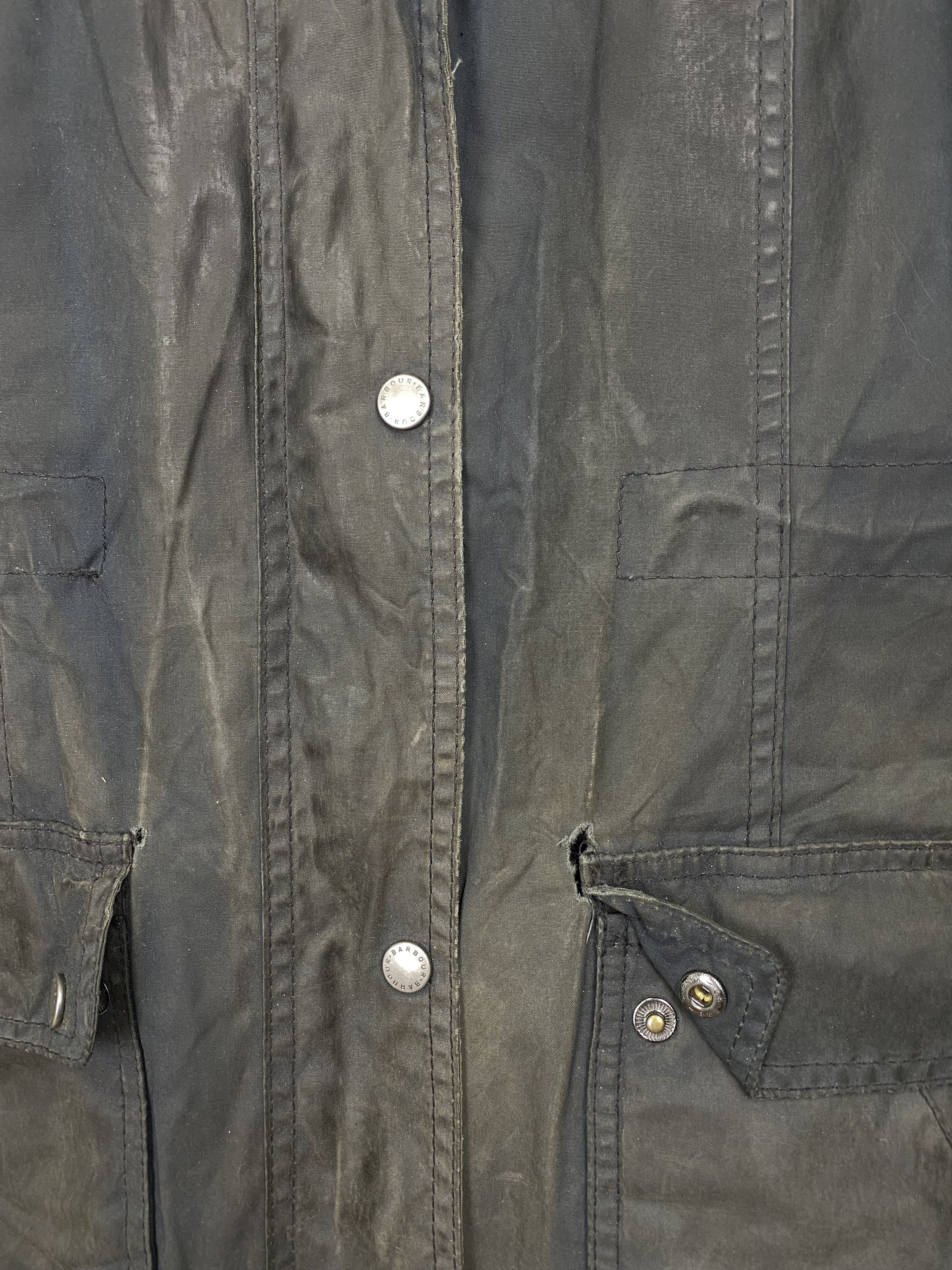 Barbour BARBOUR WAX Barnacle Distressed Jacket Size US 12 UK 16 Size XL / US 12-14 / IT 48-50 - 10 Thumbnail