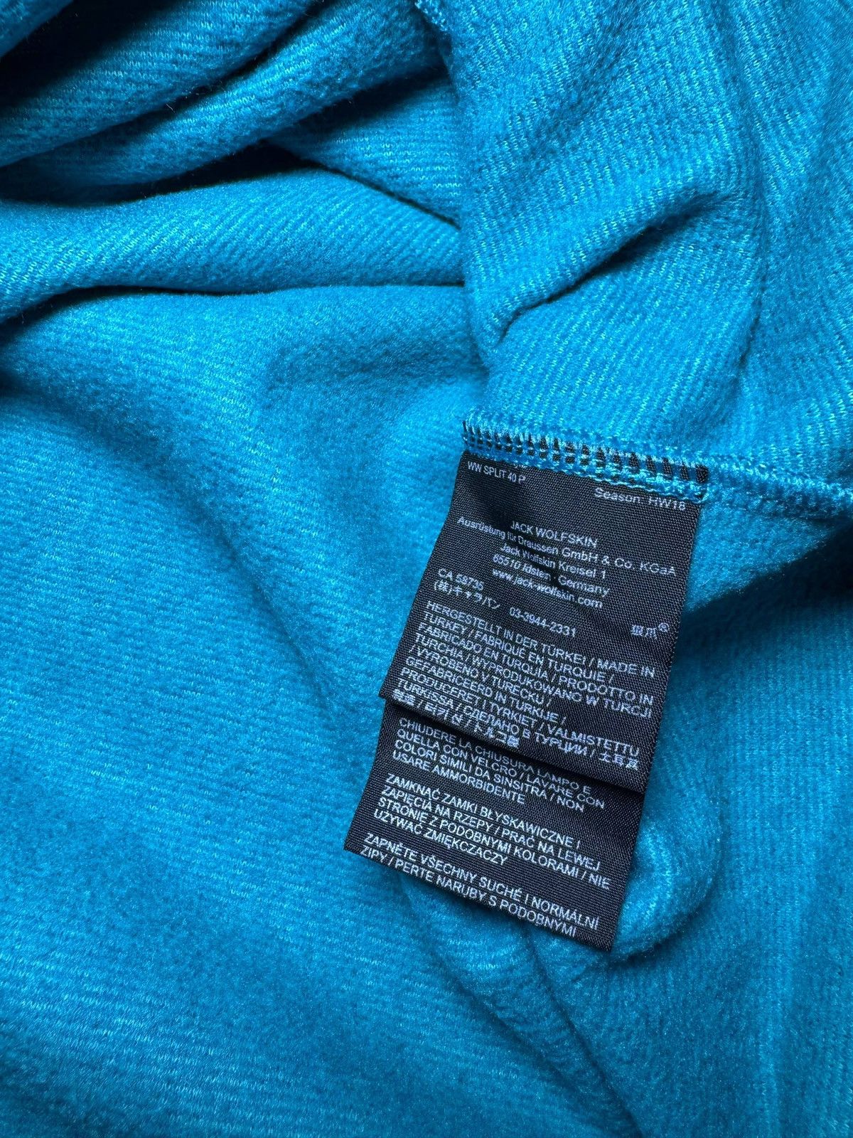 Jack Wolfskin Jack Wolfskin Outdoor Men's Fleece Sweatshirt, Size L-XL Size US L / EU 52-54 / 3 - 12 Thumbnail