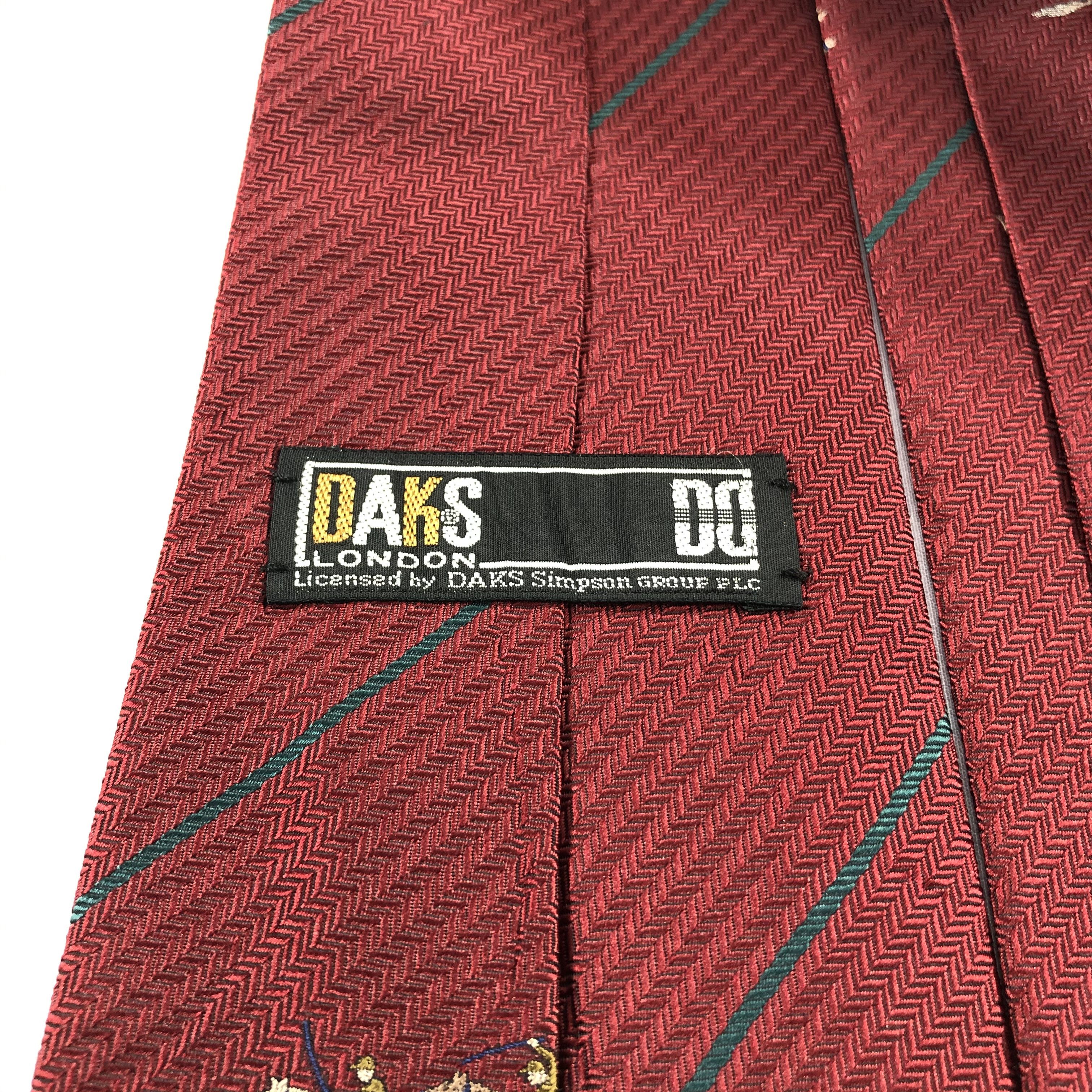 DAKS × Vintage DAKS London Silk Neck Ties T87 Size ONE SIZE - 2 Thumbnail