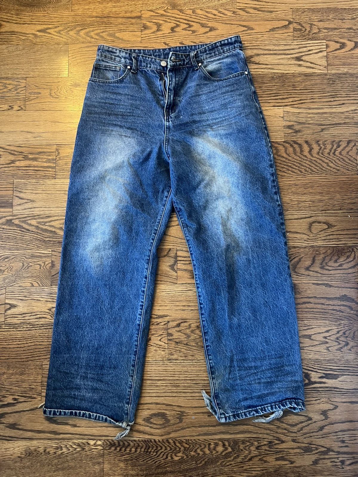 basketcase gallery LAX Garage Wash Baggy Denim Size US 34 / EU 50 - 1 Thumbnail