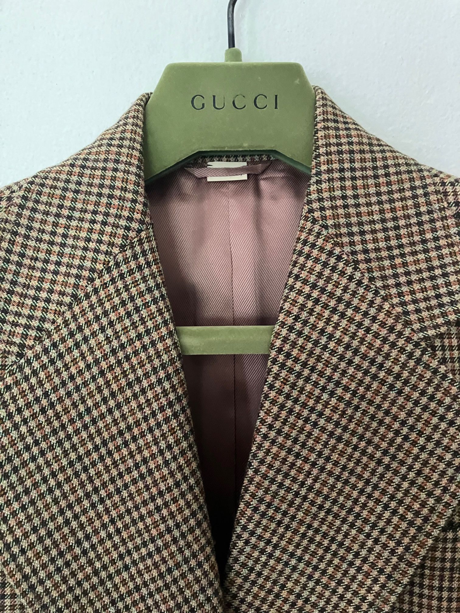 Gucci Gucci X Harry Styles Guncheck Blazer Size US S / EU 44-46 / 1 - 2 Thumbnail