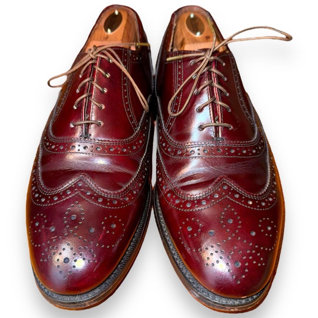 Hanover Hanover Handmade in USA Wingtip Oxford Dress Shoes 9.5 Size US 9.5 / EU 42-43 - 2 Thumbnail