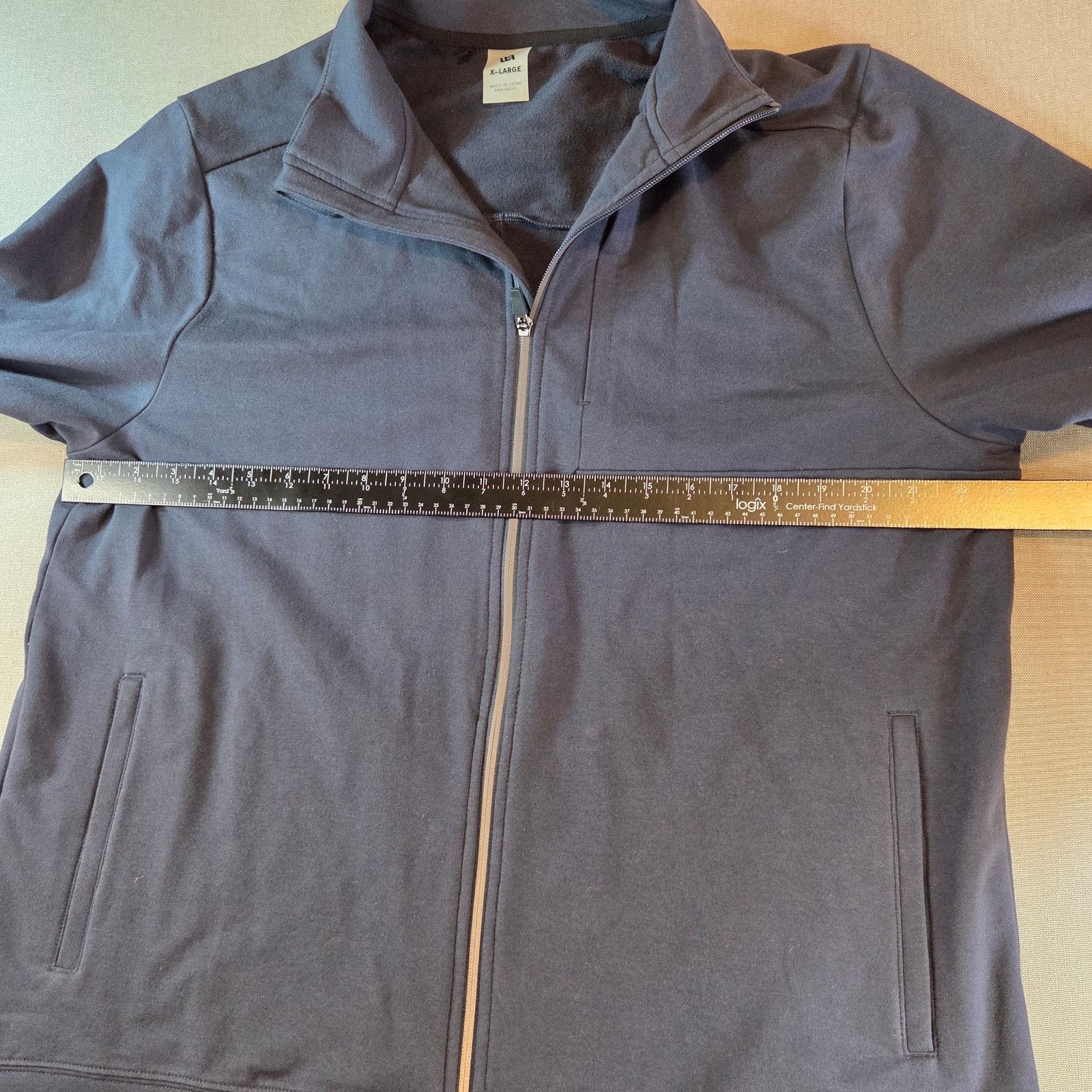 RVCA RVCA Full Zip Jacket XL Navy Cotton Blend Logo Streetwear Size US XL / EU 56 / 4 - 8 Thumbnail