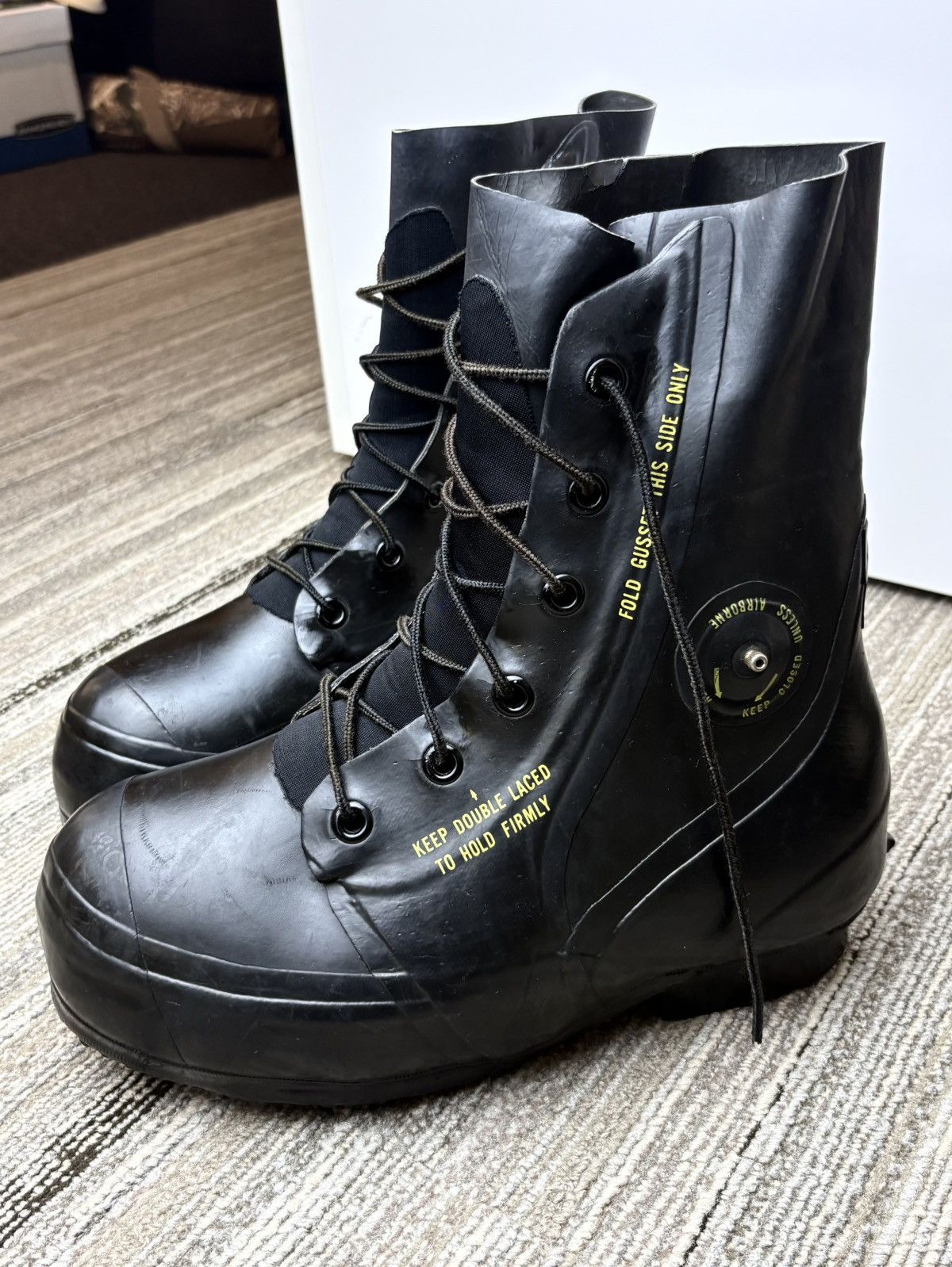 Bata Vintage Bata Bunny Military Boots Size US 9.5 / EU 42-43 - 2 Thumbnail