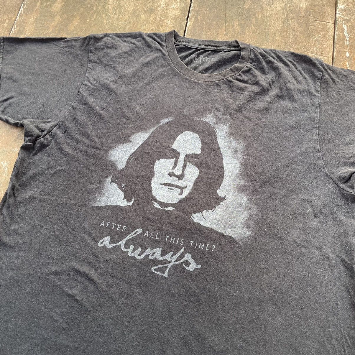 Vintage Thrashed Faded Harry Potter Severus Snape Movie Rare T Shirt Size US XL / EU 56 / 4 - 1 Thumbnail