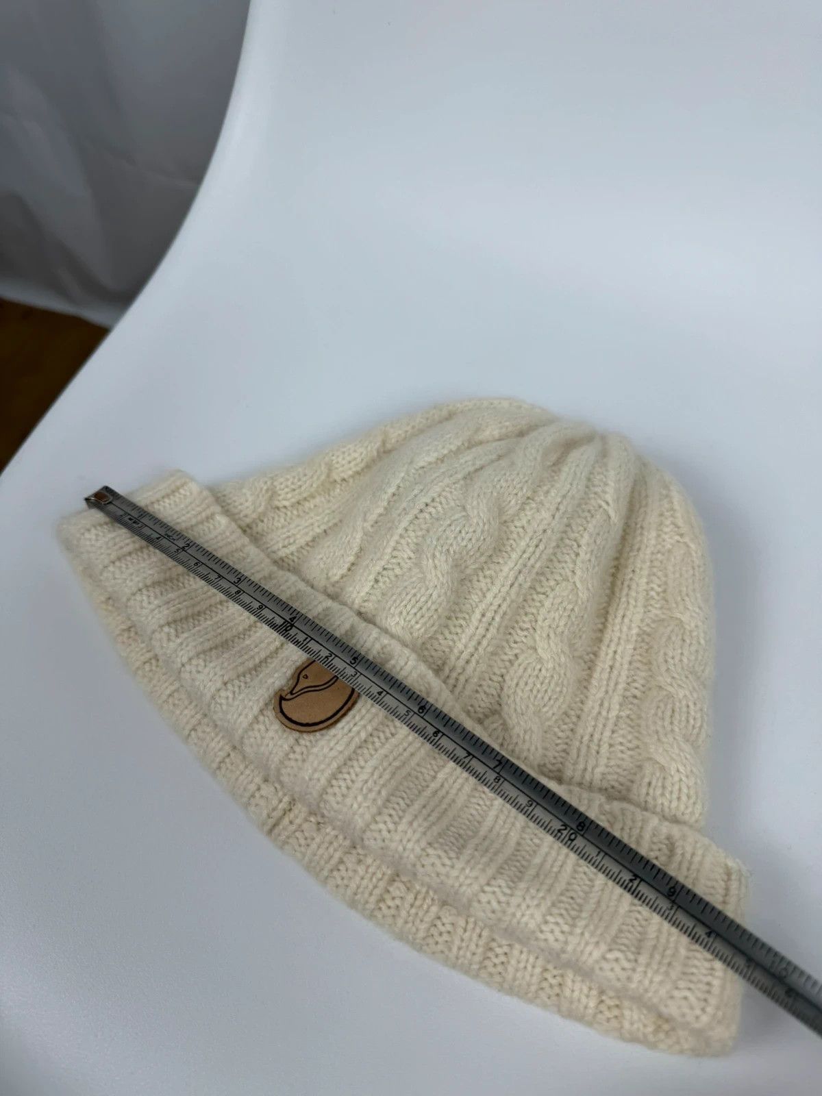 Fjallraven Fjallraven Cable Knit Wool-Nylon Beanie Hat One Size Size ONE SIZE - 13 Thumbnail