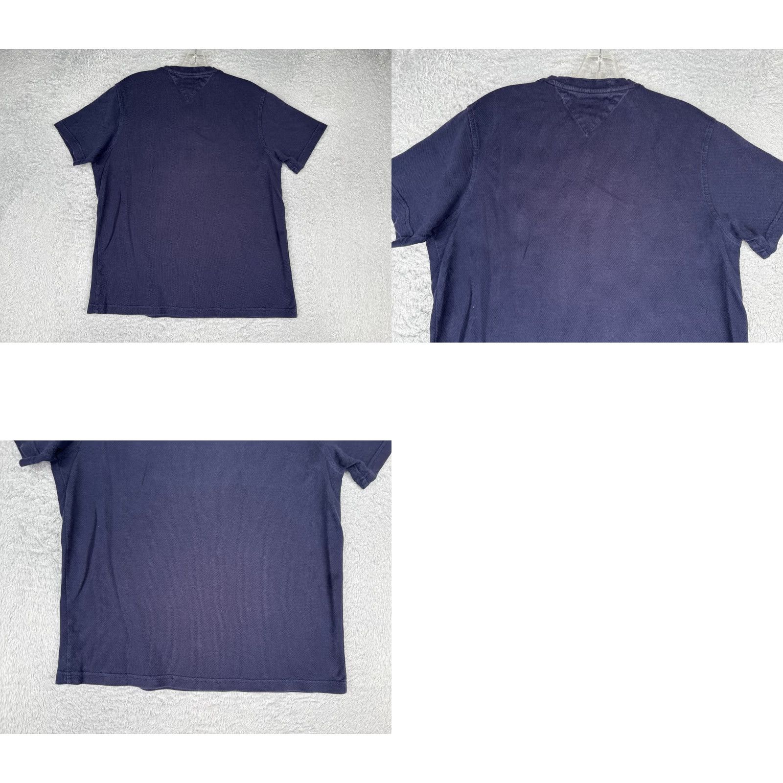 Tommy Hilfiger Tommy Hilfiger Shirt Adult Small Blue Short Sleeve V-Neck 100% Cotton Size US L / EU 52-54 / 3 - 9 Thumbnail