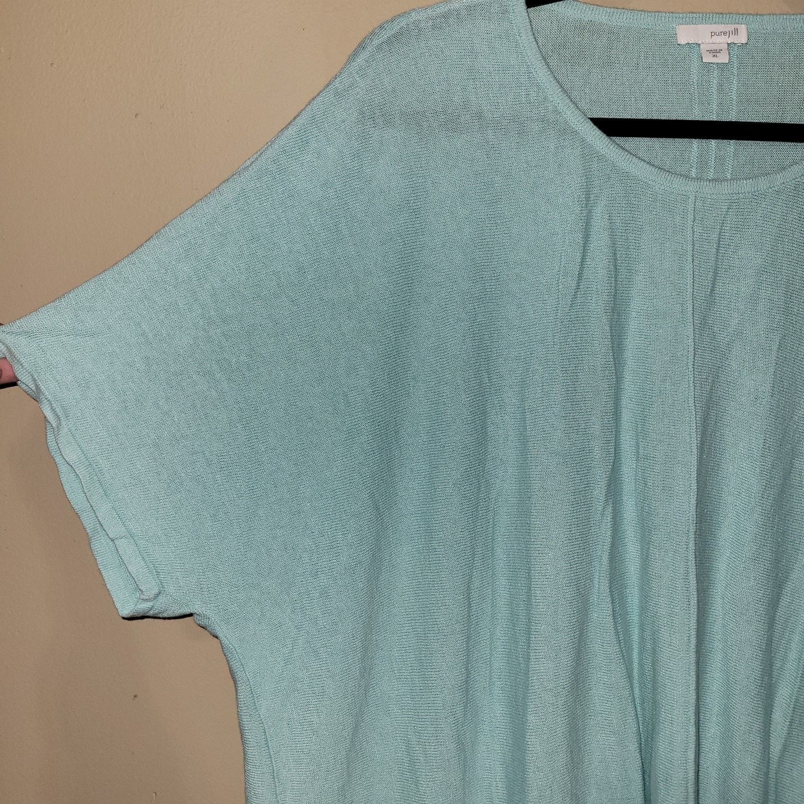 & Other Stories Pure Jill Blue Linen Blend Oversized Boxy Top Size XL Size XL / US 12-14 / IT 48-50 - 8 Thumbnail