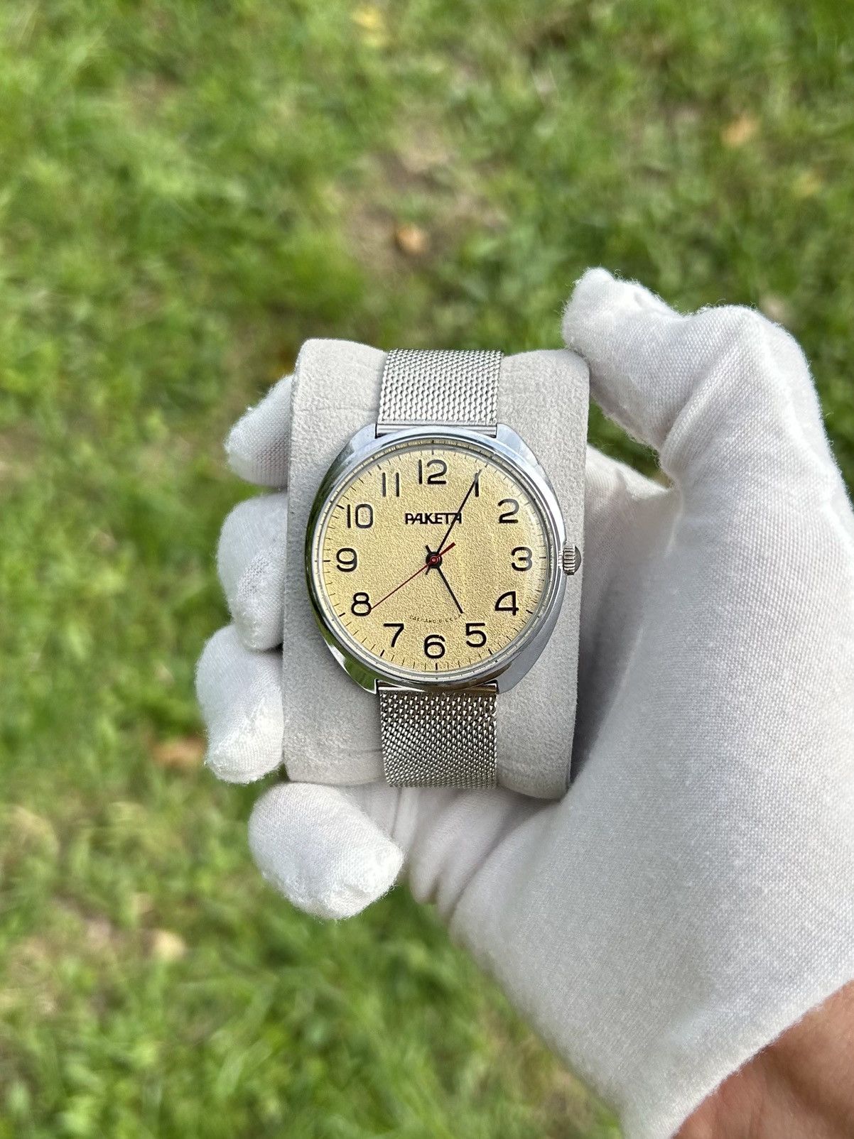 Vintage Vintage Watch Raketa Soviet USSR Mechanical Authentic 1980s Size ONE SIZE - 10 Thumbnail