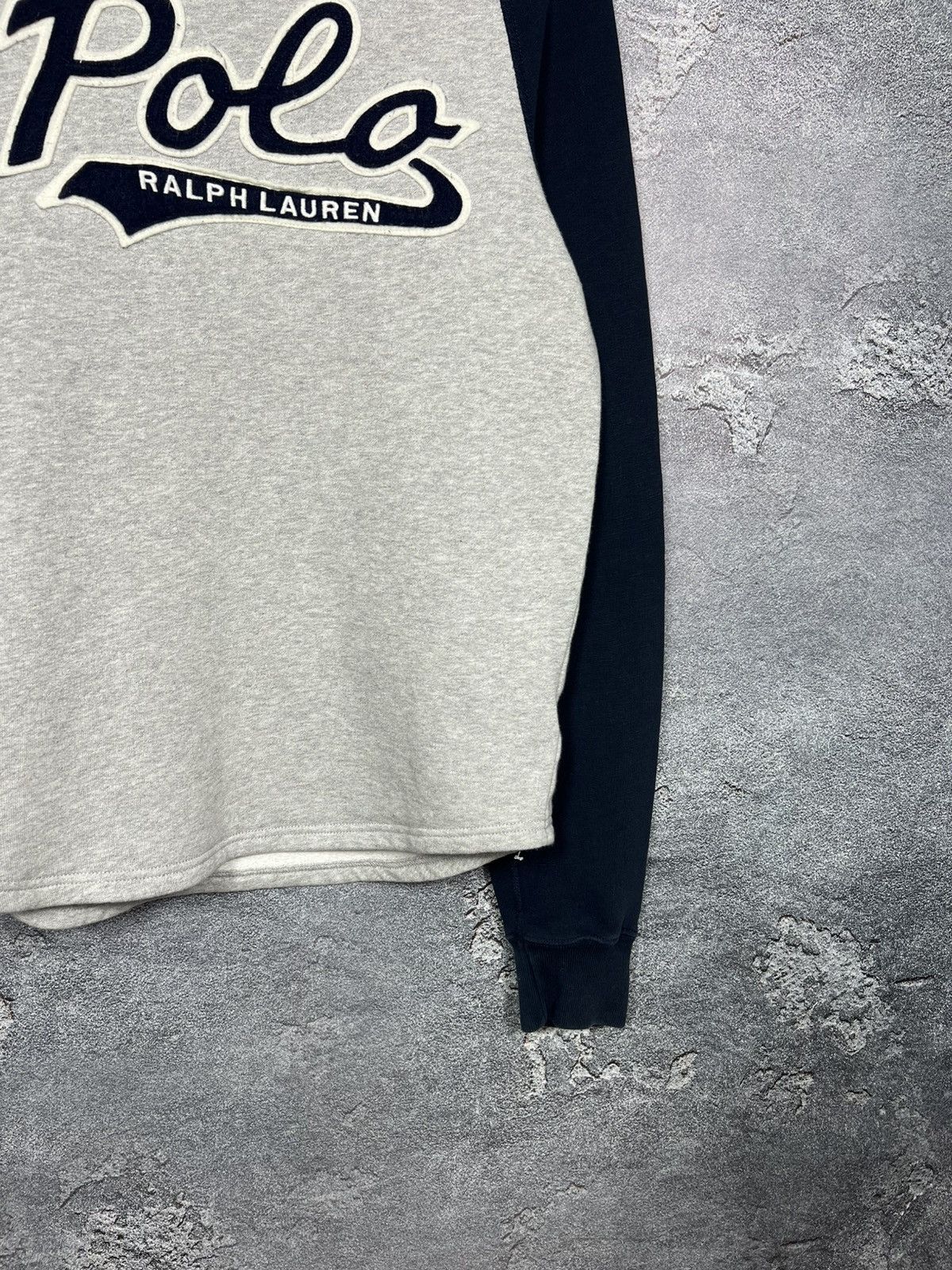 Polo Ralph Lauren Polo Ralph Lauren Baseball Sweatshirt With Big Logo Size S Size US S / EU 44-46 / 1 - 4 Thumbnail