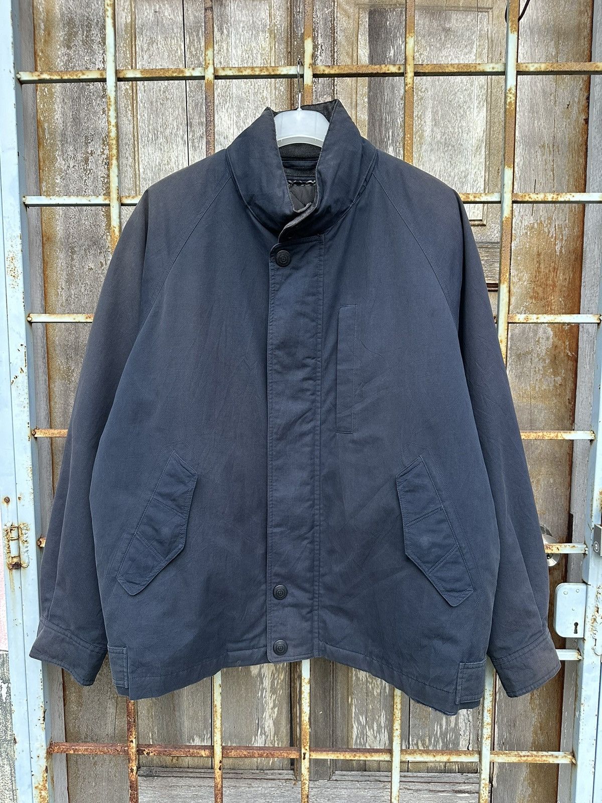 Burberry Prorsum Vintage Burberry Prorsum Faded Washed Winter Jacket Z13 Size US L / EU 52-54 / 3 - 1 Thumbnail