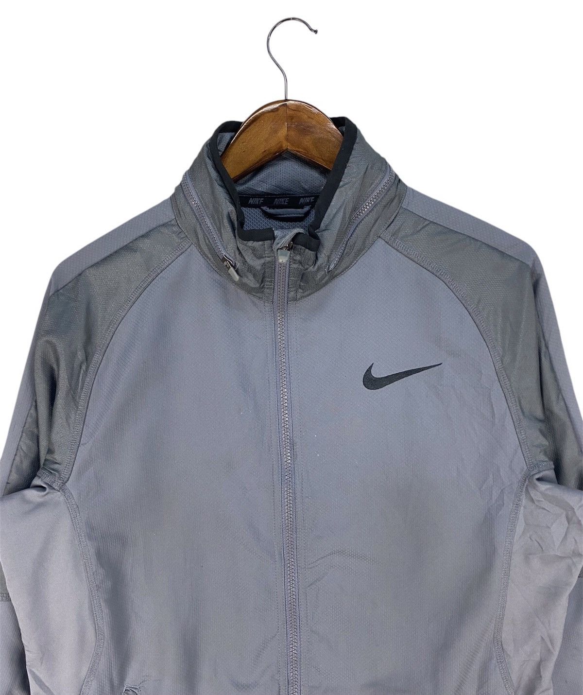 Nike × Vintage 💥RARE💥NIKE EMBROIDERY LOGO JACKET Size US L / EU 52-54 / 3 - 3 Thumbnail