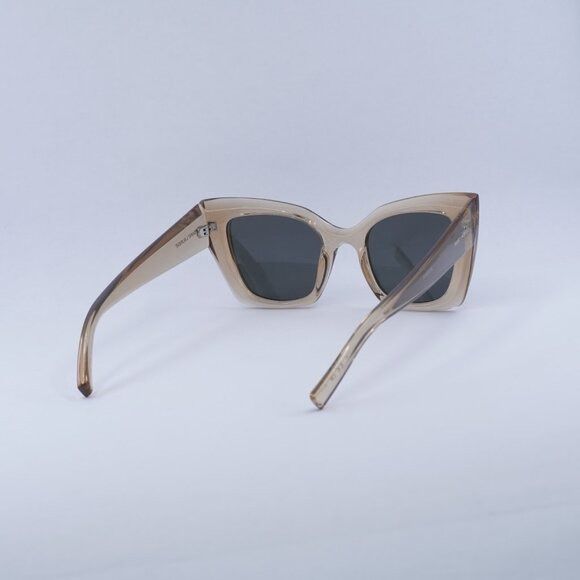 Saint Laurent Paris 🕶️ New Saint Laurent SL552 006 Sunglasses - Nude Frame Size ONE SIZE - 9 Thumbnail