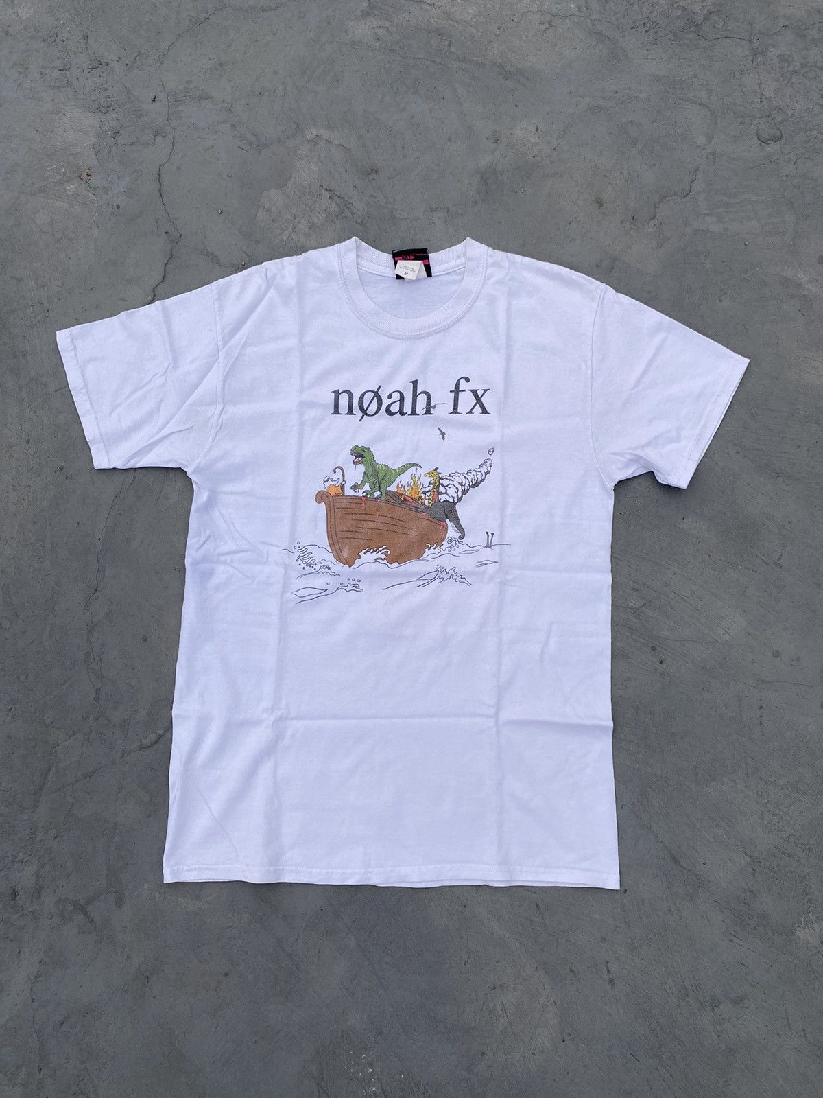 Noah×Frog t NWT Noah NY Frog Skateboards Logo Print Work T-Shirt Men's