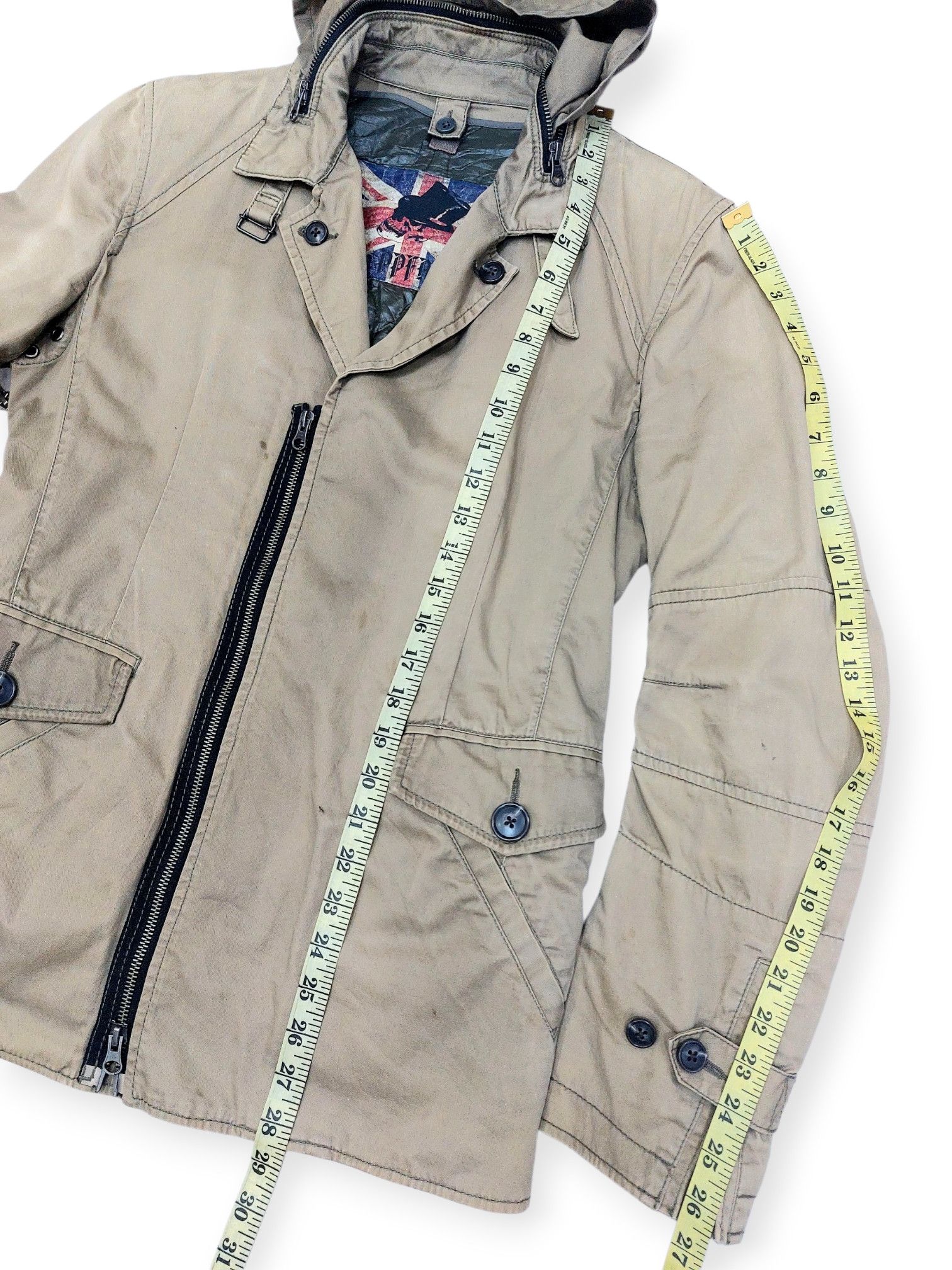 PPFM PPFM Magician Skulls Union Jack Multi-Zipped Jacket Size US M / EU 48-50 / 2 - 22 Thumbnail