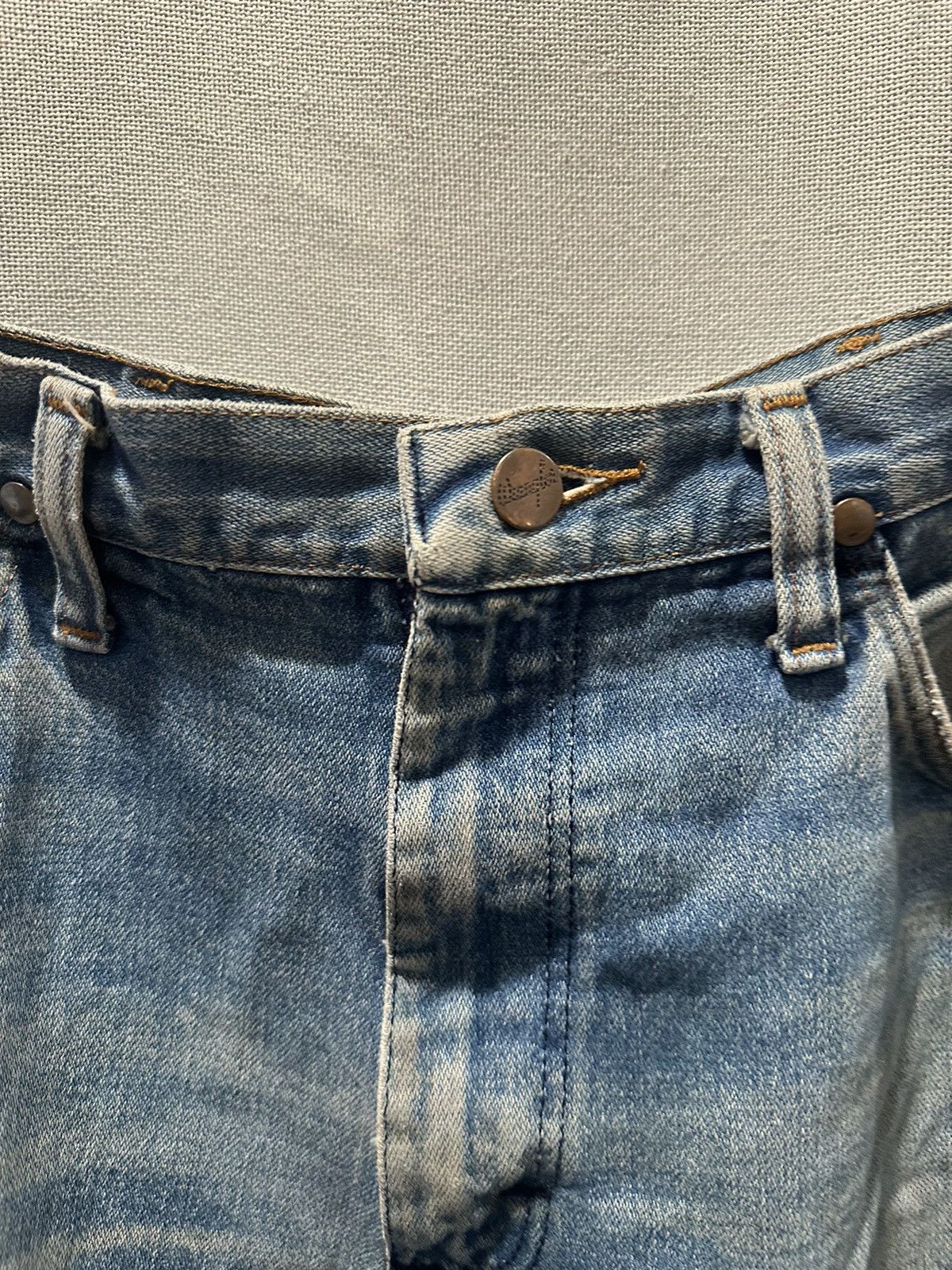 Vintage × Wrangler Wrangler light blue jeans Size US 31 - 2 Thumbnail