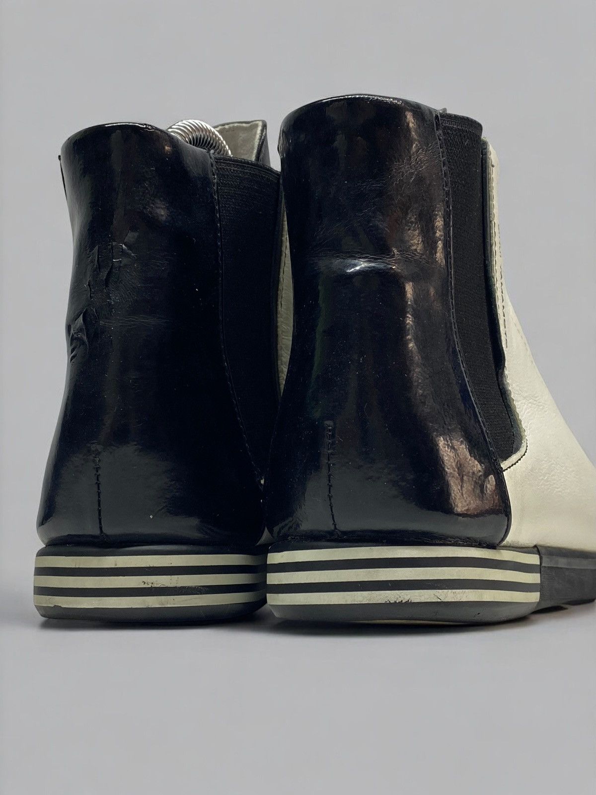 Yohji Yamamoto Vintage Y-3 Yohji Yamamoto Adidas Brogue Sneakers Futuristic Size US 7.5 / EU 40-41 - 13 Thumbnail