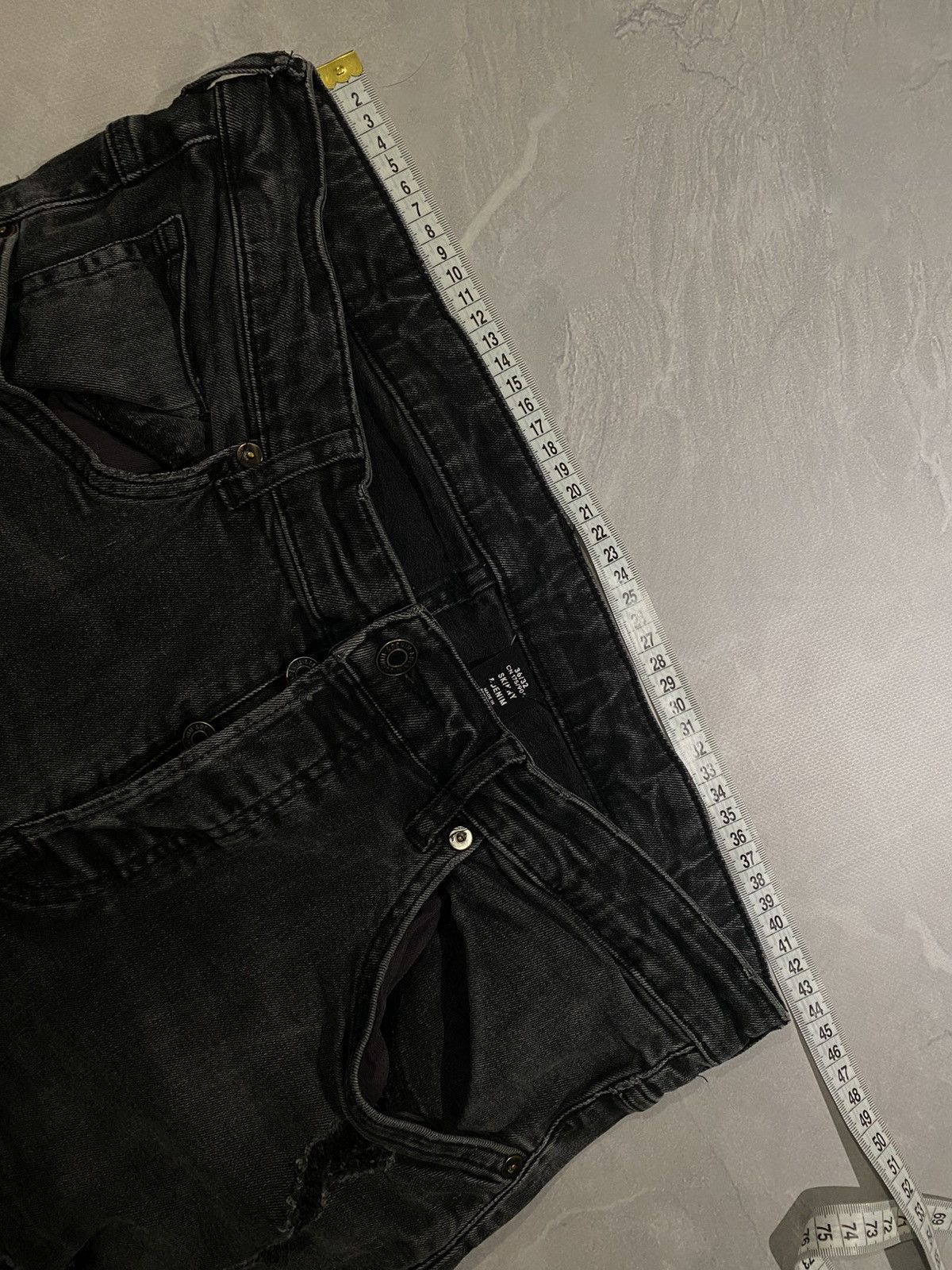 Vintage Ripped Distressed Fresh Sexy One/ Rep Vintage Avan Garde Size US 34 / EU 50 - 9 Thumbnail