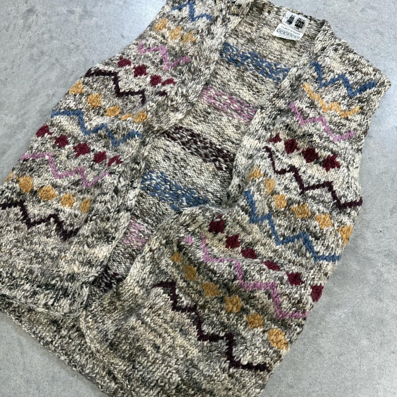 Other Vintage wool knit sweater vest Size US S / EU 44-46 / 1 - 4 Thumbnail