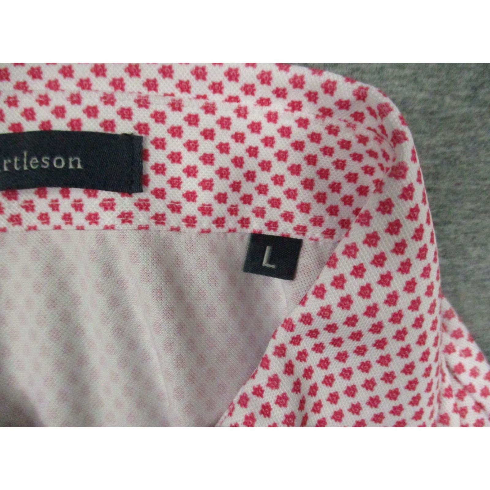Vintage Turtleson Polo Shirt Large Mens Chairmans Cup Golf Salmon Turtle Pattern Polo Shirt Mens L Salmon Golf Polo Shirt Mens Chairmans Cup Turtleson Size US L / EU 52-54 / 3 - 6 Thumbnail