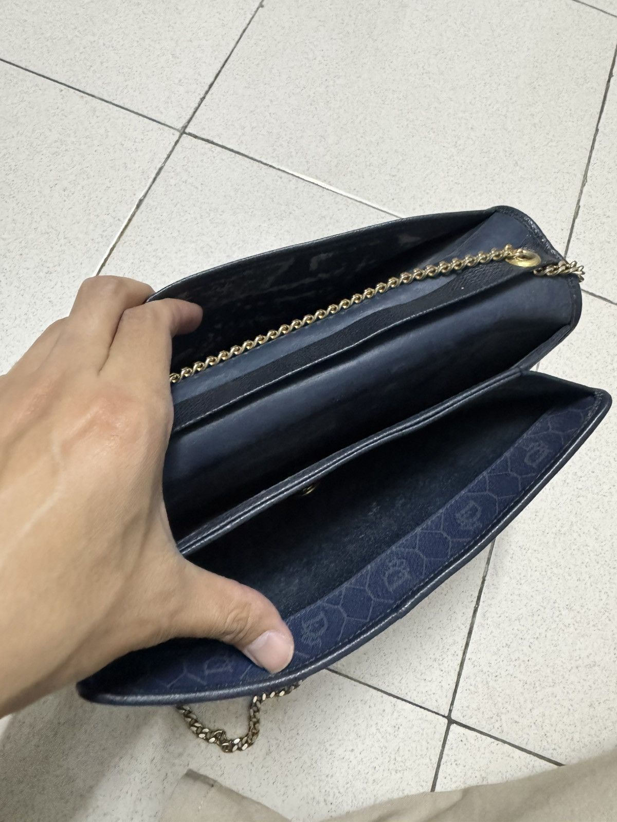 Dior VINTAGE DIOR CHAIN SHOULDER BAG Size ONE SIZE - 4 Thumbnail