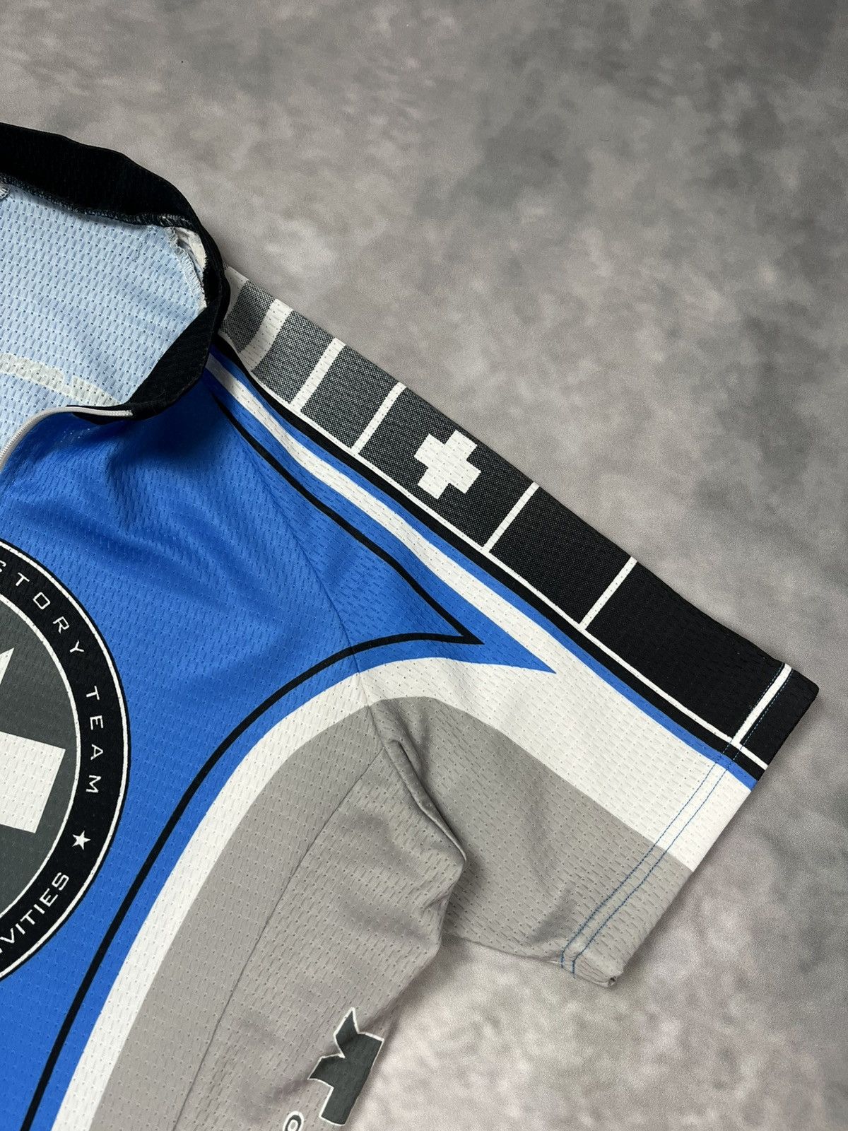 Vintage Vintage Assos Factory Team Cycling Jersey XL Blue Swiss Made Size US XL / EU 56 / 4 - 7 Thumbnail