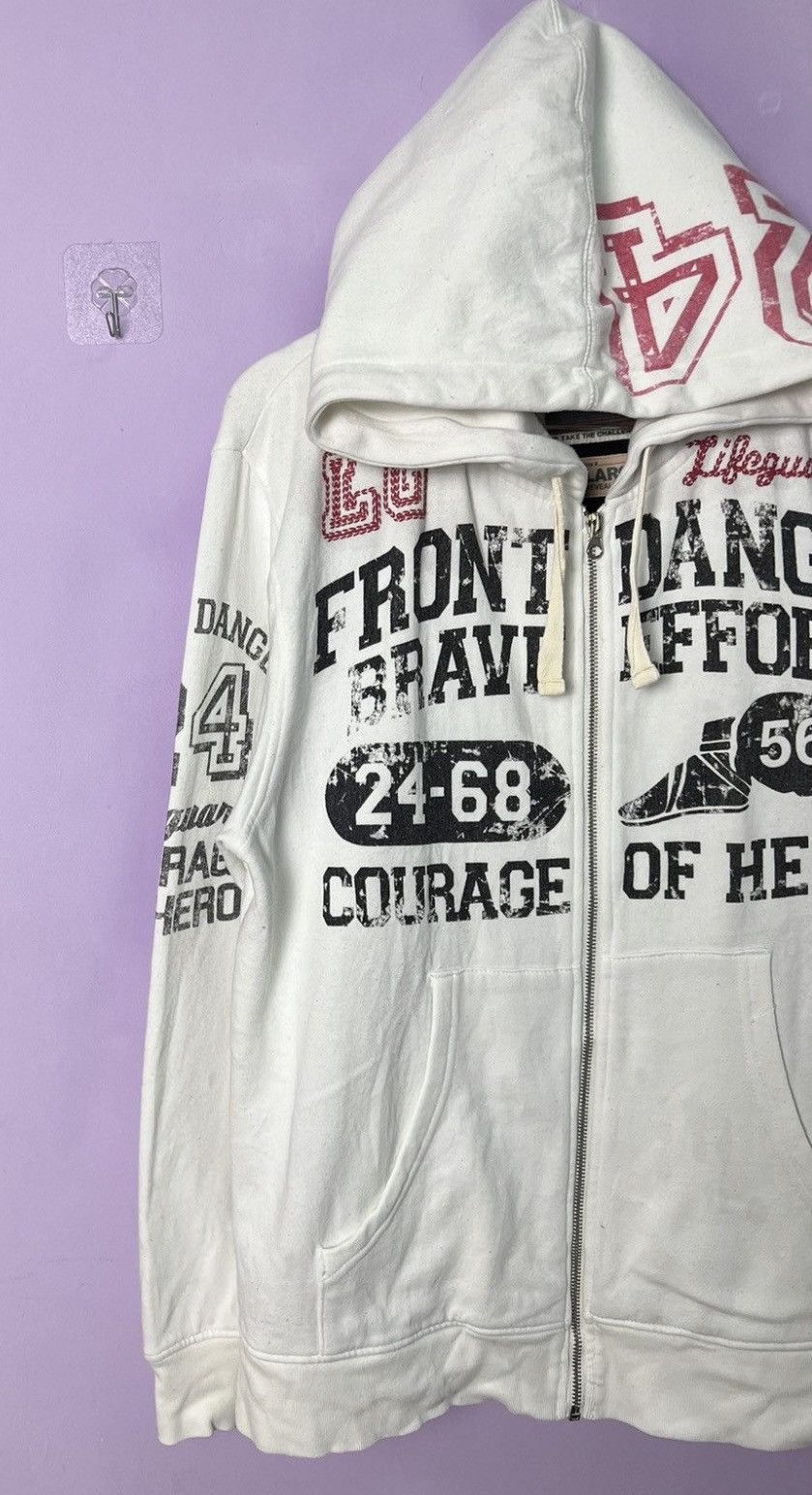 Japanese Brand 🔥Lifeguard Front Danger Zipper Hoodies Size US M / EU 48-50 / 2 - 4 Thumbnail