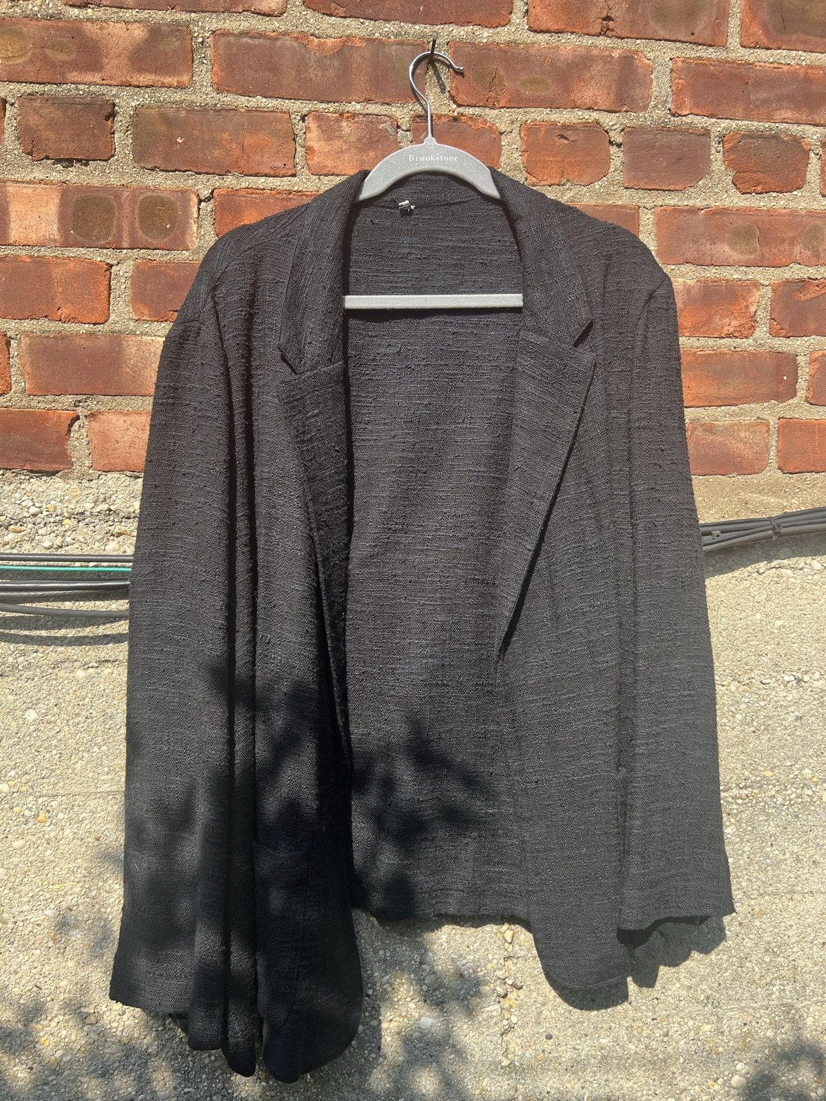 Designer × Japanese Brand × Other Black lightweight blazer Size US M / EU 48-50 / 2 - 2 Thumbnail