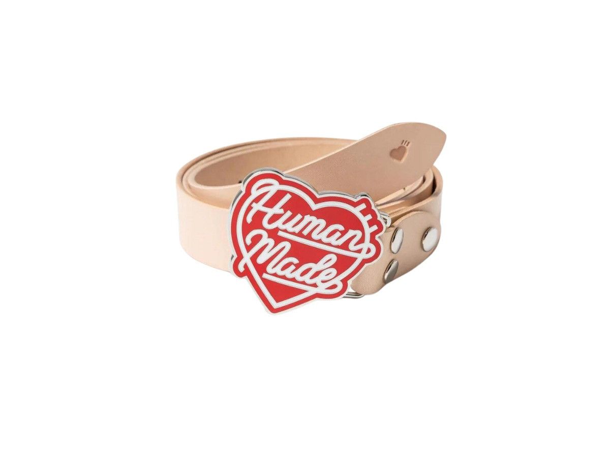 Human Made Human Made Heart Leather Belt Size ONE SIZE - 1 Thumbnail