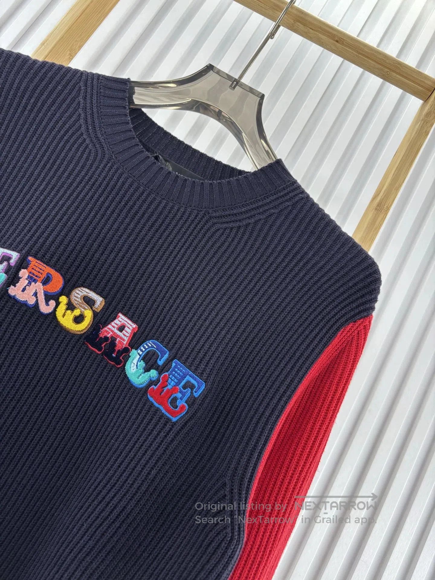 Versace Versace Embroidered Sweater. Size US L / EU 52-54 / 3 - 2 Thumbnail
