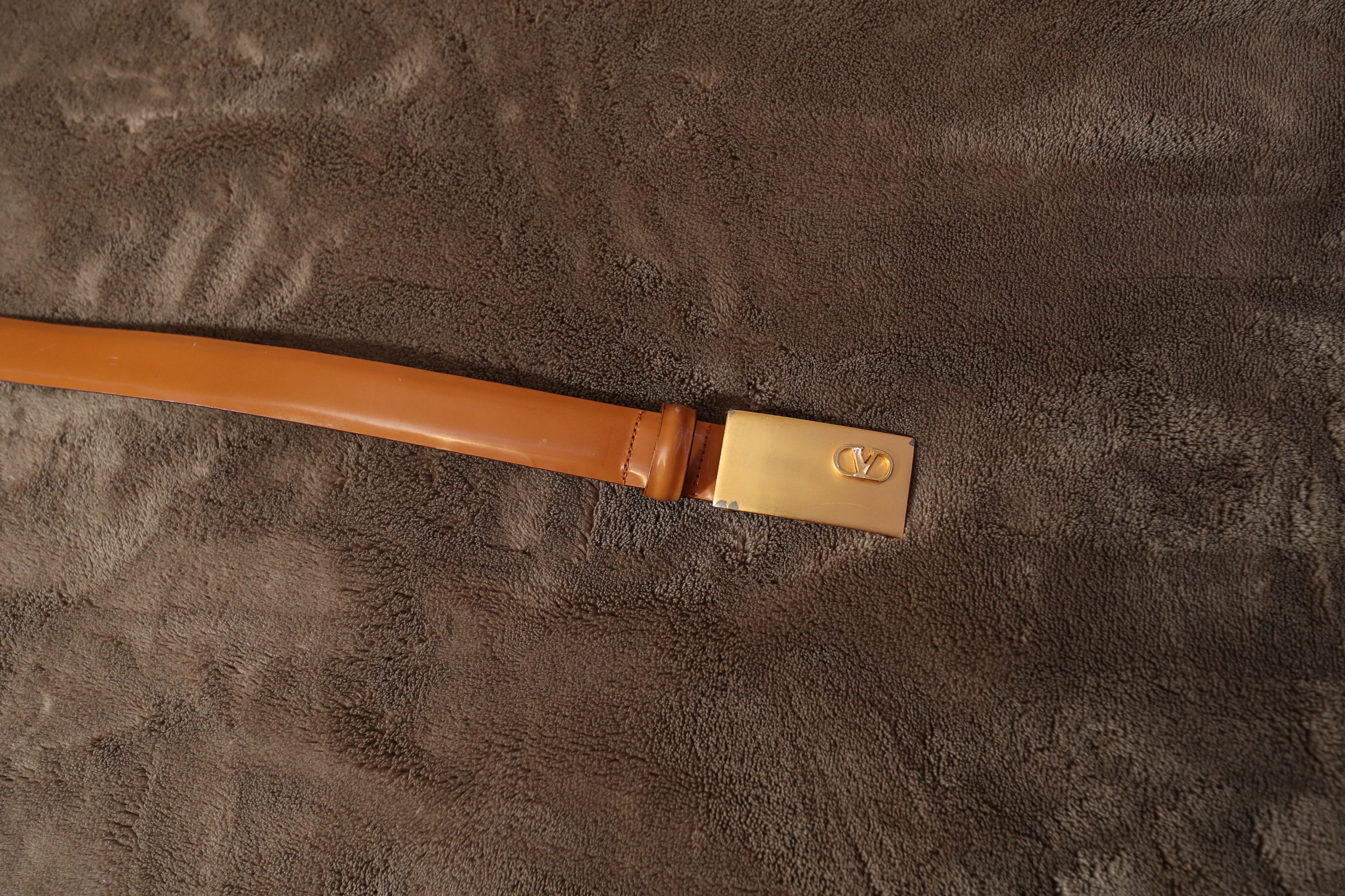 Valentino Valentino Leather Belt (14) Size ONE SIZE - 1 Thumbnail