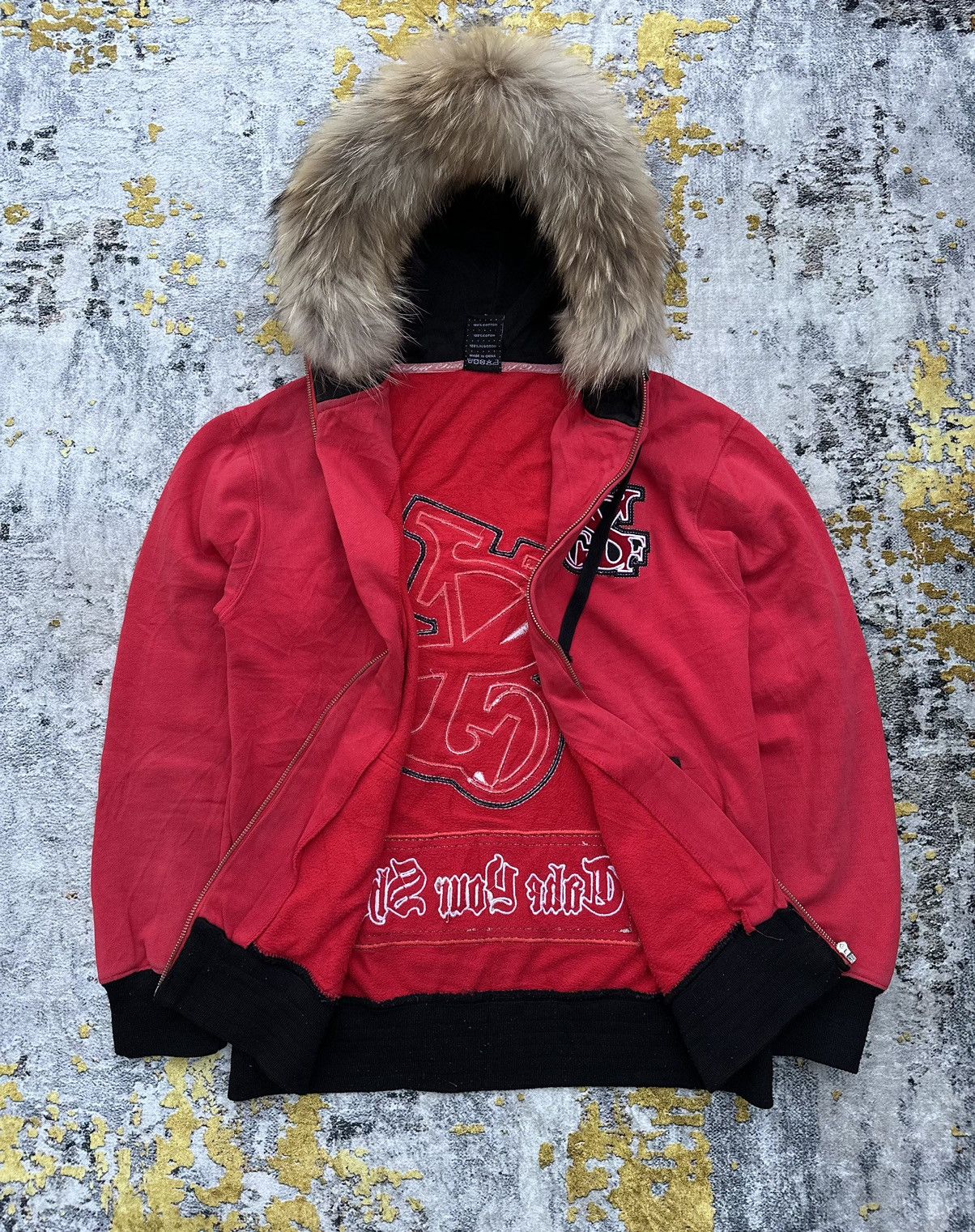Hysteric Glamour VINTAGE $YGF FUR ZIP HOODIE IF SIX WAS NINE LGB STYLE Size US M / EU 48-50 / 2 - 3 Thumbnail