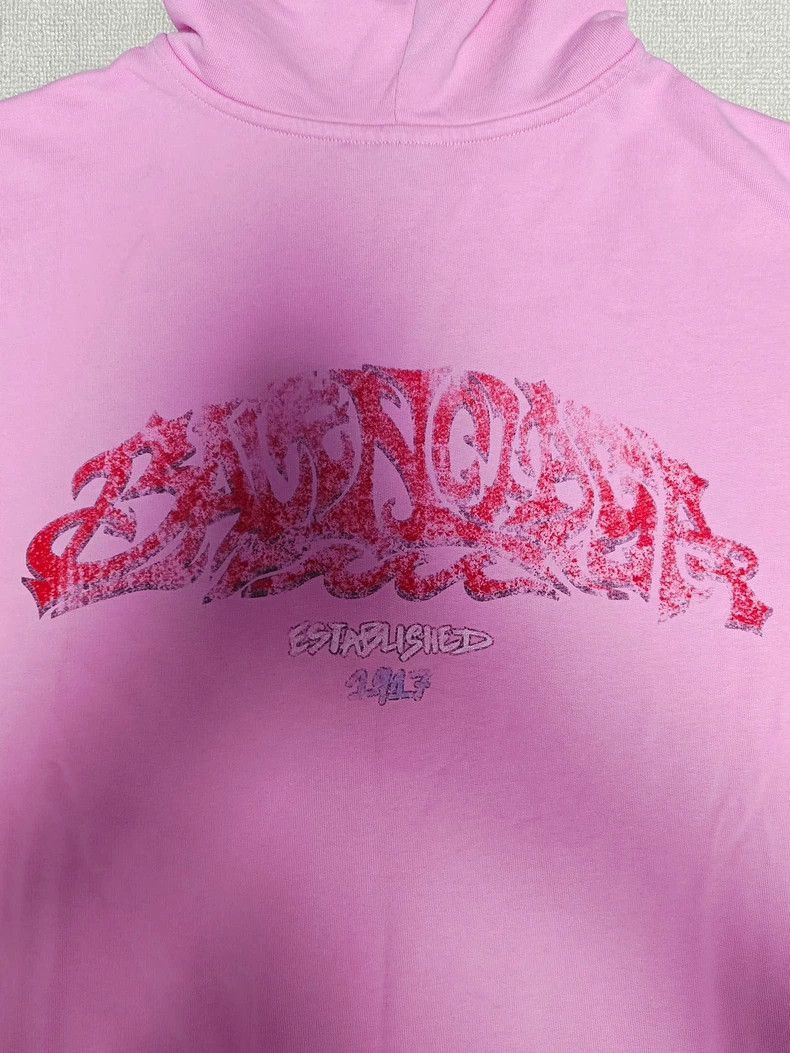 Balenciaga balenciaga offshore pink zip hoodie Size US M / EU 48-50 / 2 - 3 Thumbnail