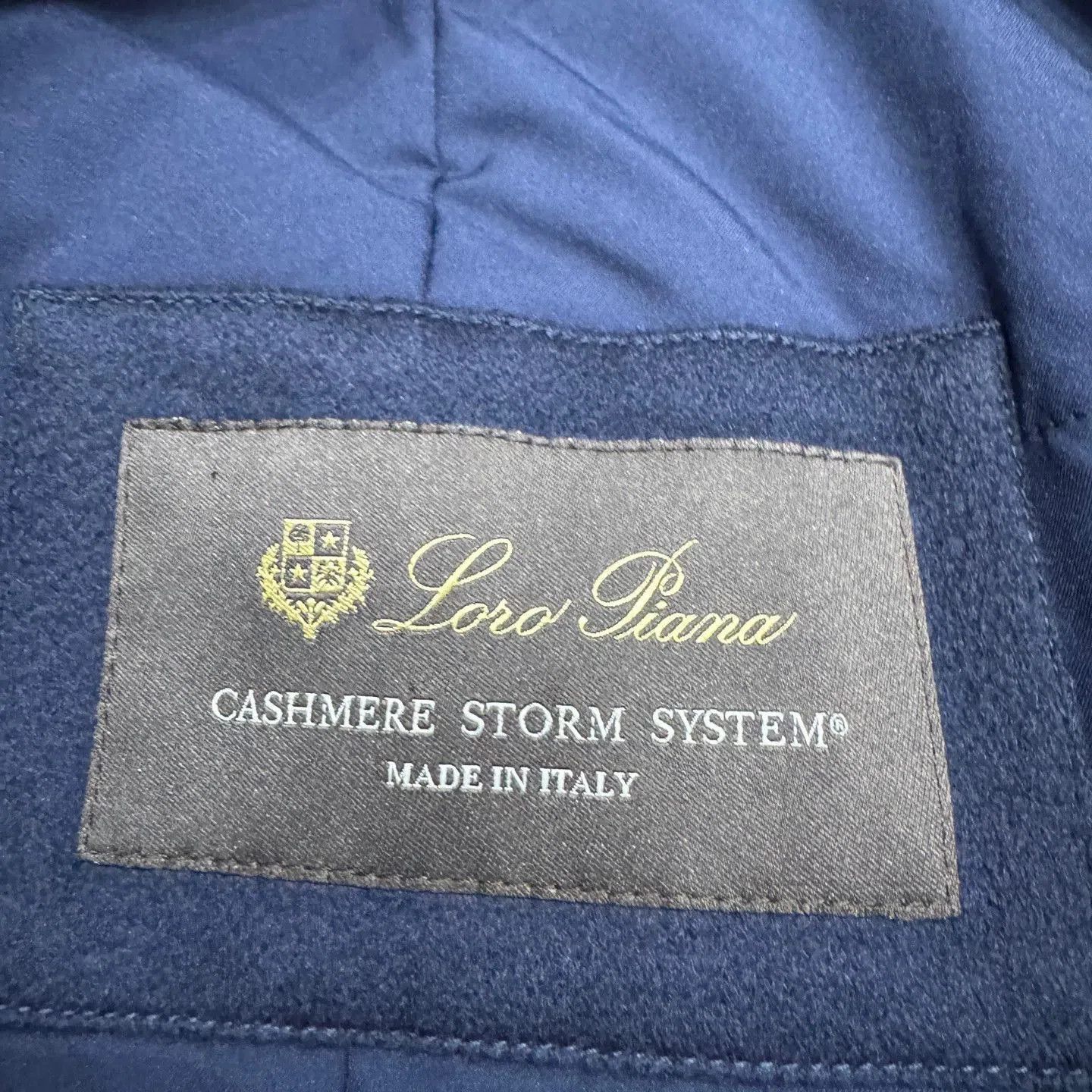 Loro Piana Blue Hooded Long Coat Size M. Size US M / EU 48-50 / 2 - 4 Thumbnail