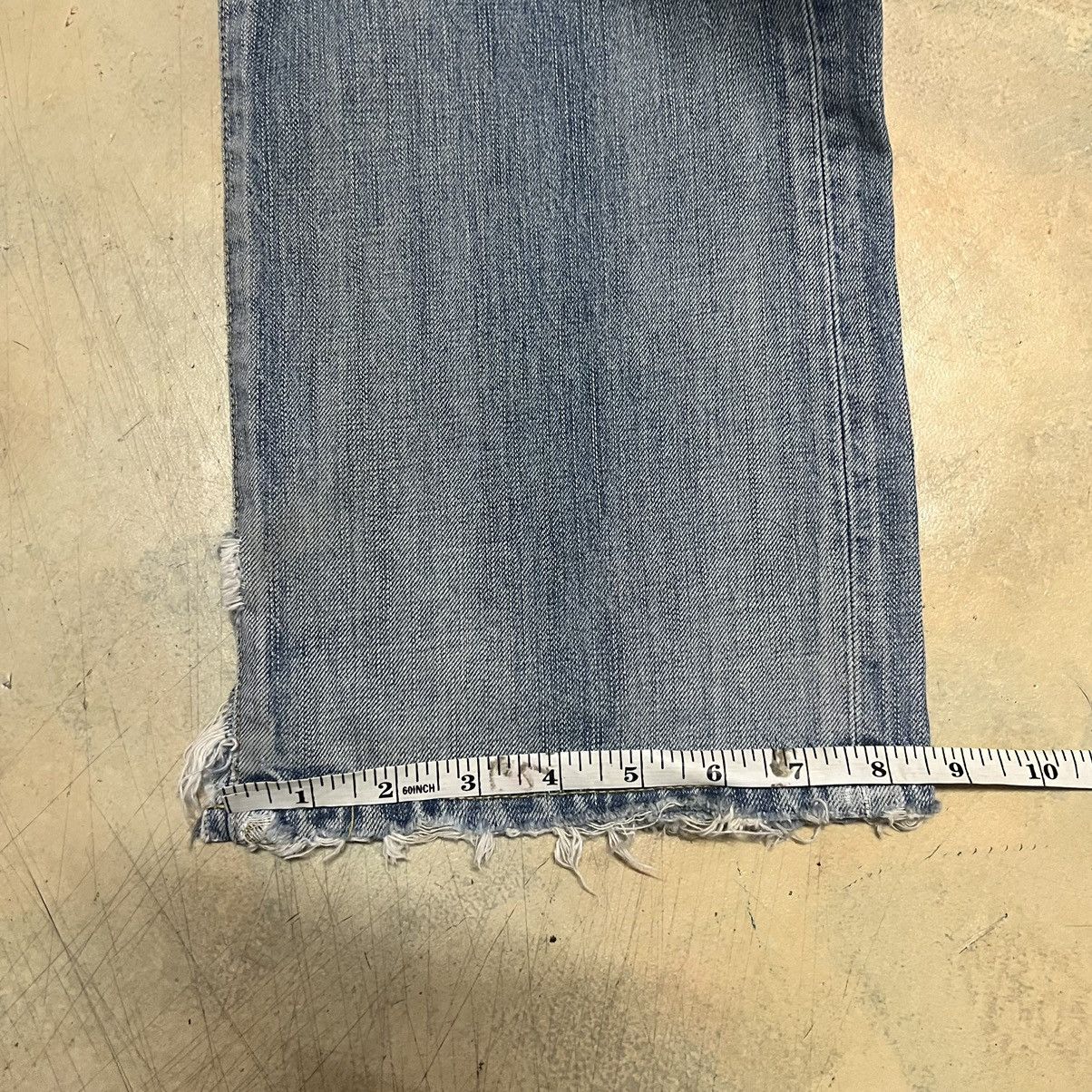 Edwin Edwin Distressed Design Denim Jeans Size US 29 - 14 Thumbnail
