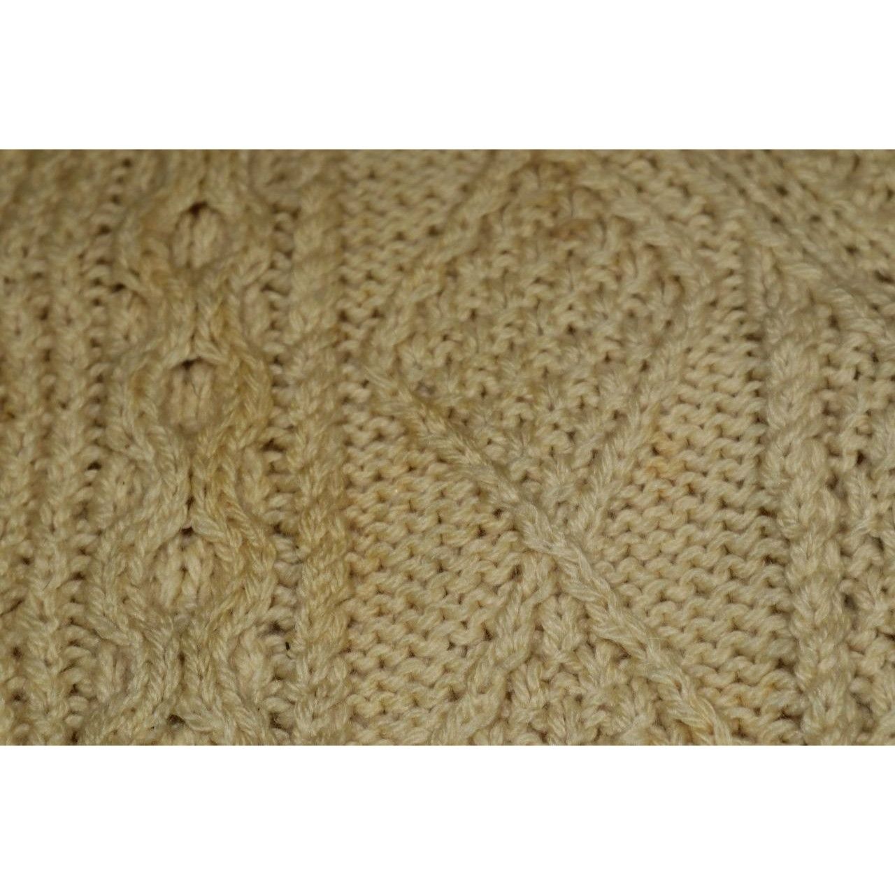 Vintage Vintage Blarney Woollen Mills Cardigan Women's M Ivory Wool Size M / US 6-8 / IT 42-44 - 7 Thumbnail