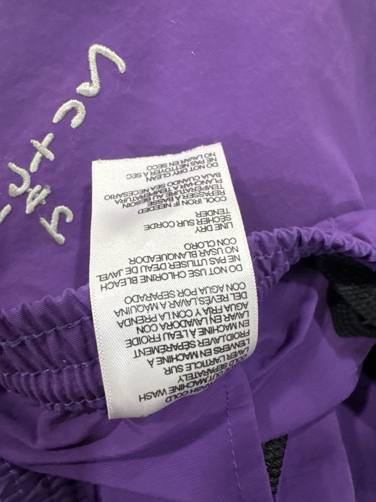 Travis Scott trails purple short Size US 33 - 2 Thumbnail