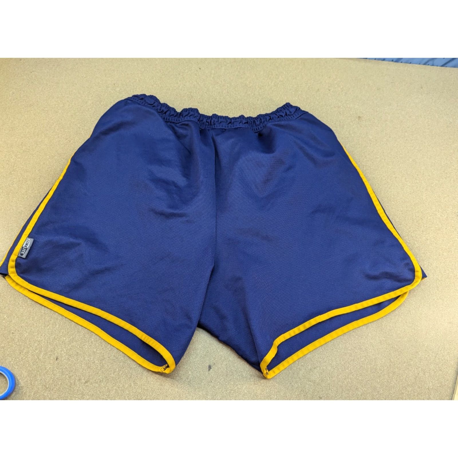 Adidas Adidas Portugal 1999-2001 Shorts XL D10 Blue Soccer Football Sports Home Mens Athletic Quick Dry Moisture Wicking Drawstring Elastic Waist Size US 36 / EU 52 - 2 Thumbnail