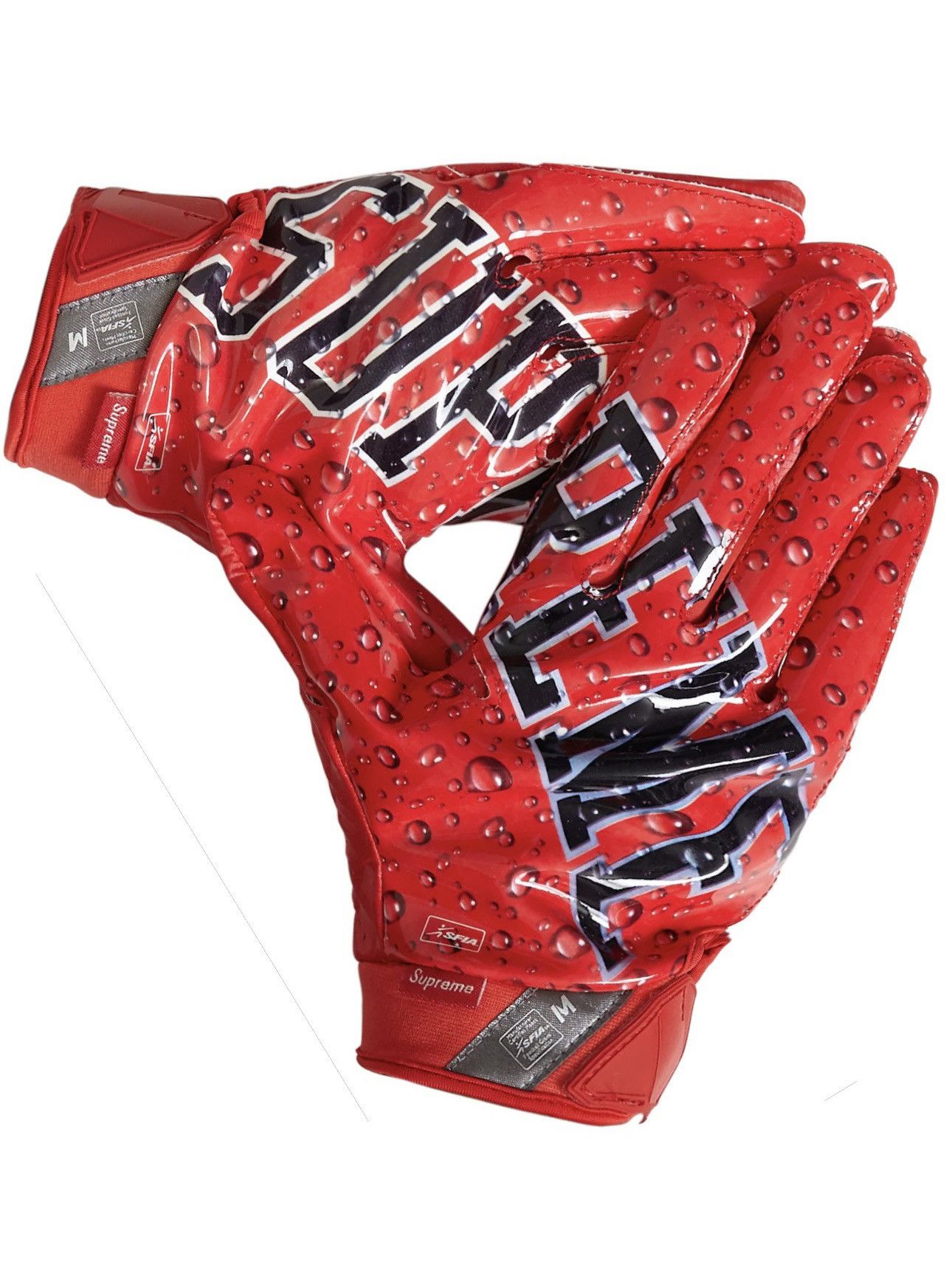 グローブ Supreme Nike Vapor Jet Football Gloves Supreme Nike Vapor Jet 4.0 Football Gloves (FW18) - $60