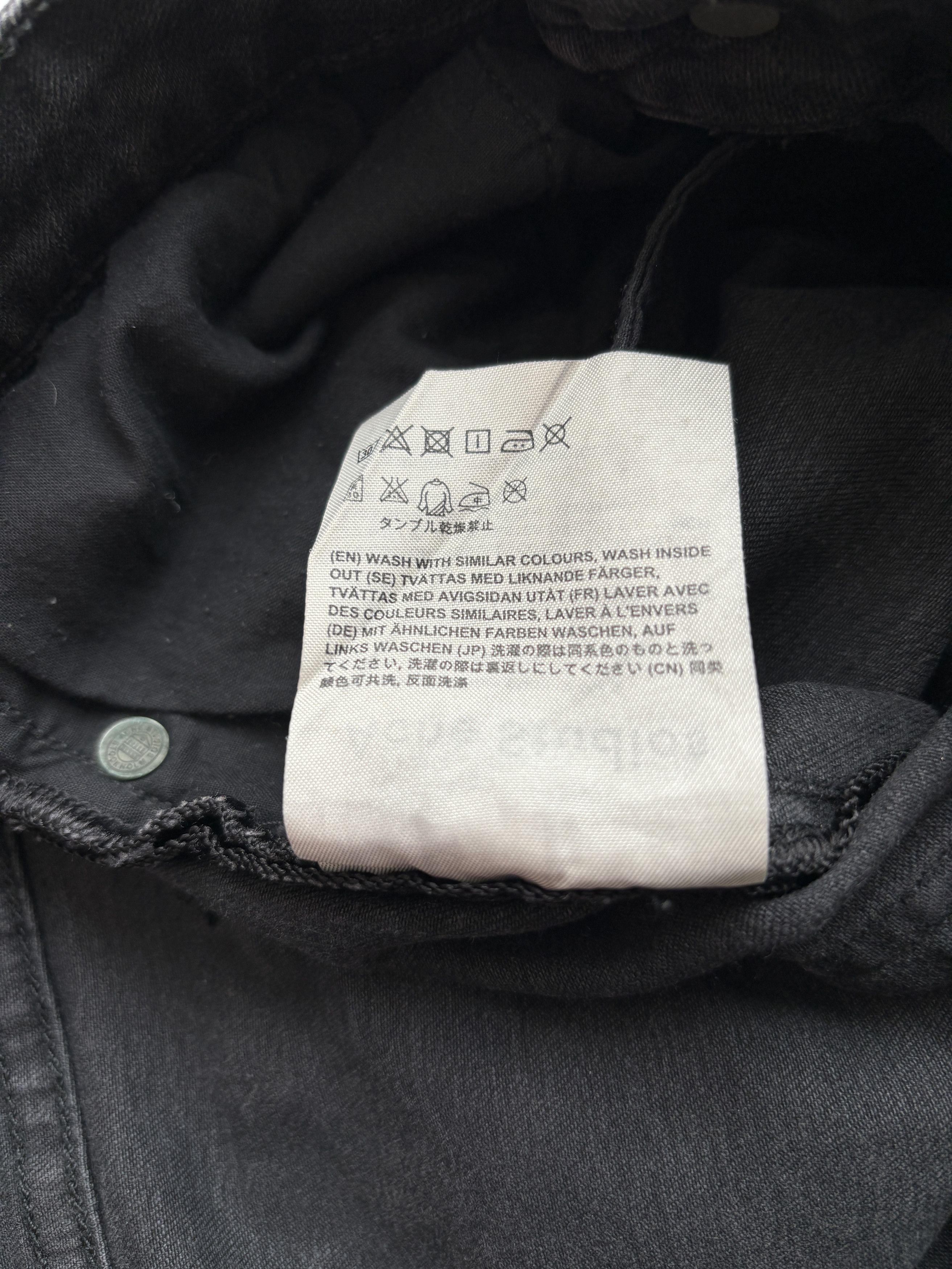 Acne Studios ⚡️QUICK SALE⚡️Acne Studios Skin 5 Used Black Jeans Size 26" / US 2 / IT 38 - 5 Thumbnail
