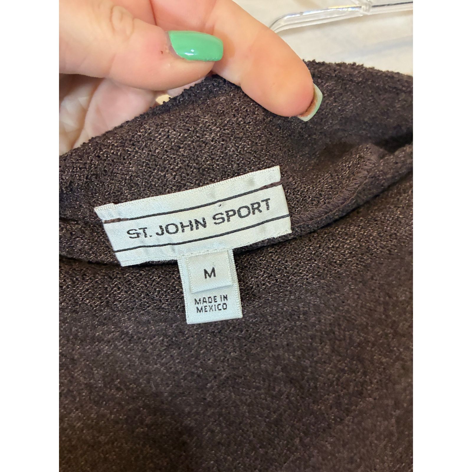 St. John St. John Collection Brown Bouclé Wool Blend Crinkle Skirt M Size 27" / US 4 / IT 40 - 3 Thumbnail