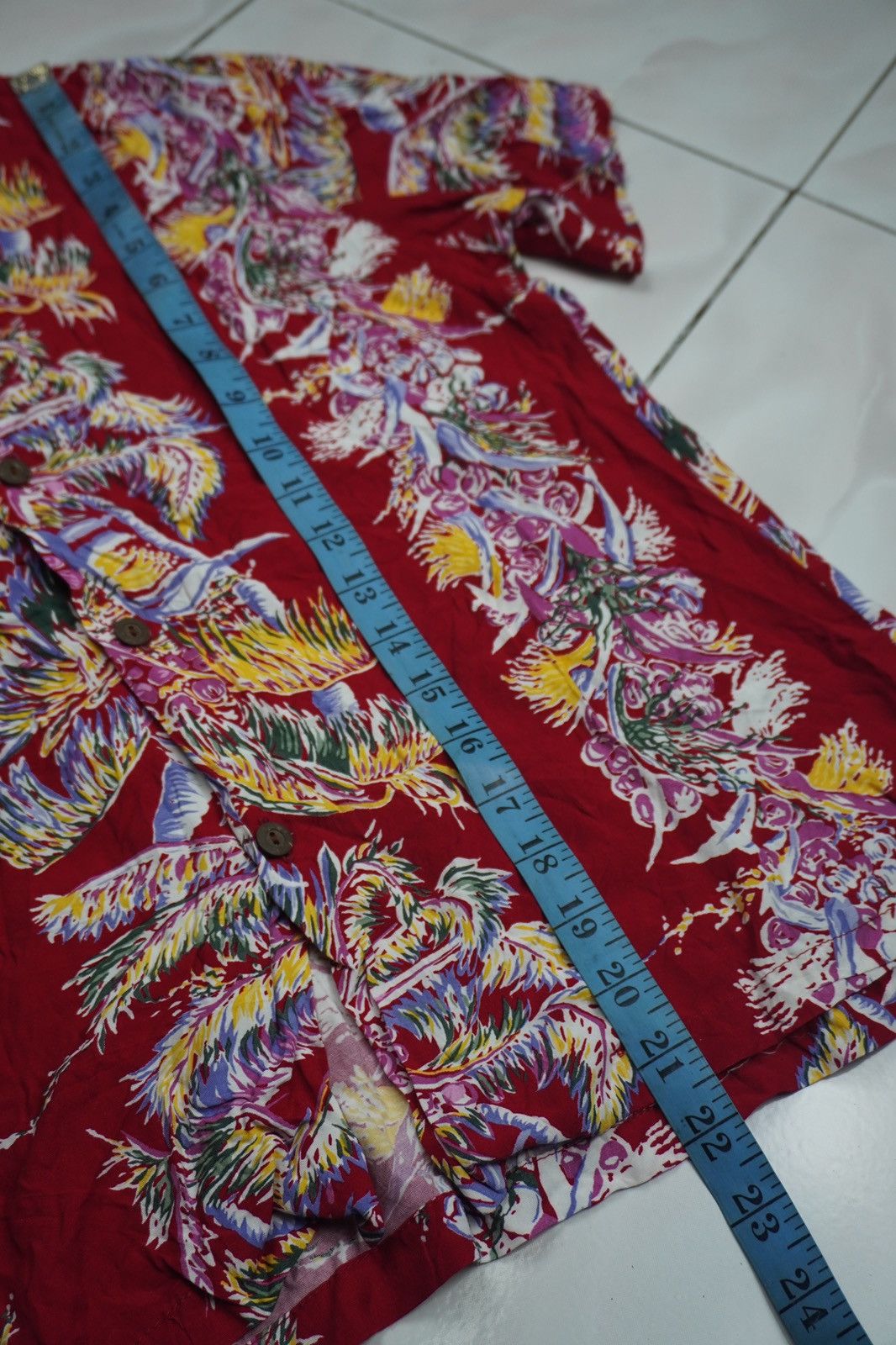 Designer × Vintage Vintage kamehameha shirt rayon floral motive size L YOUTH Size US XS / EU 42 / 0 - 10 Thumbnail