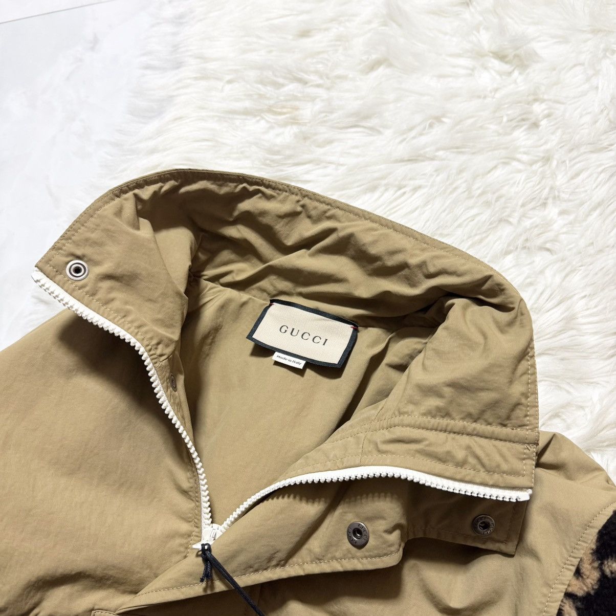 Gucci with tags. Gucci Jacquard GG Pattern Sherry Line Half-Zip Size US S / EU 44-46 / 1 - 10 Thumbnail
