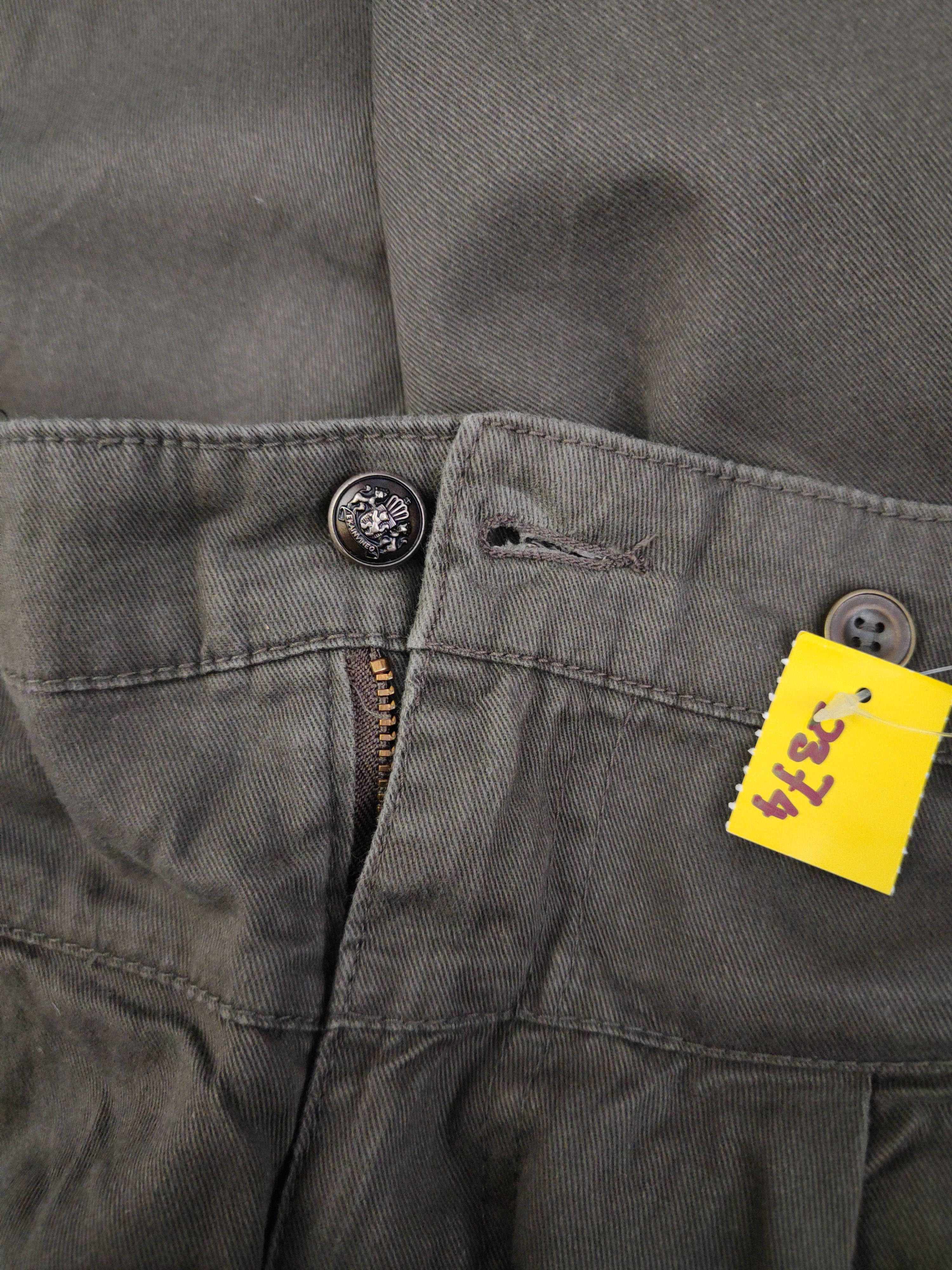 Japanese Brand DL Japanese Brand Dark Olive Multipocket Cargo Pants #2374 Size US 30 / EU 46 - 13 Thumbnail
