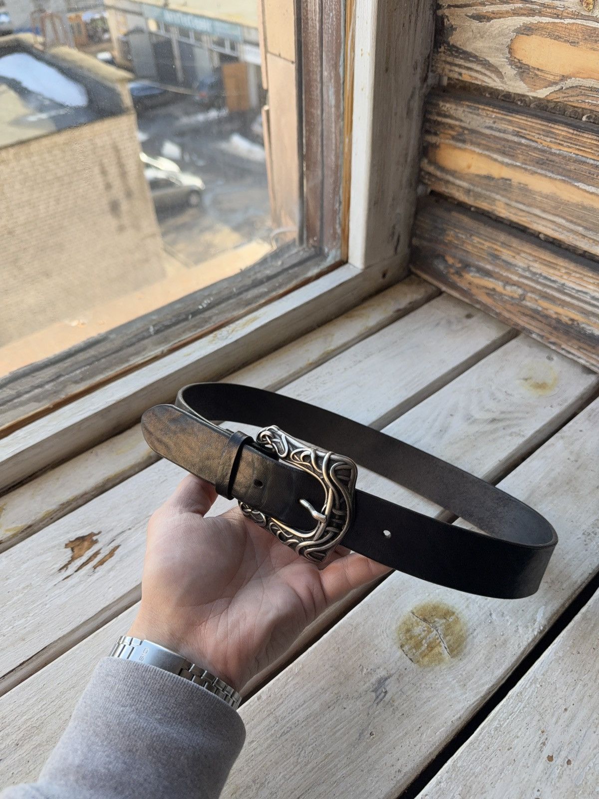 Japanese Brand 90s Y2K Avant Garde Punk Chrome Japanese Retro Style Belt Size ONE SIZE - 2 Thumbnail